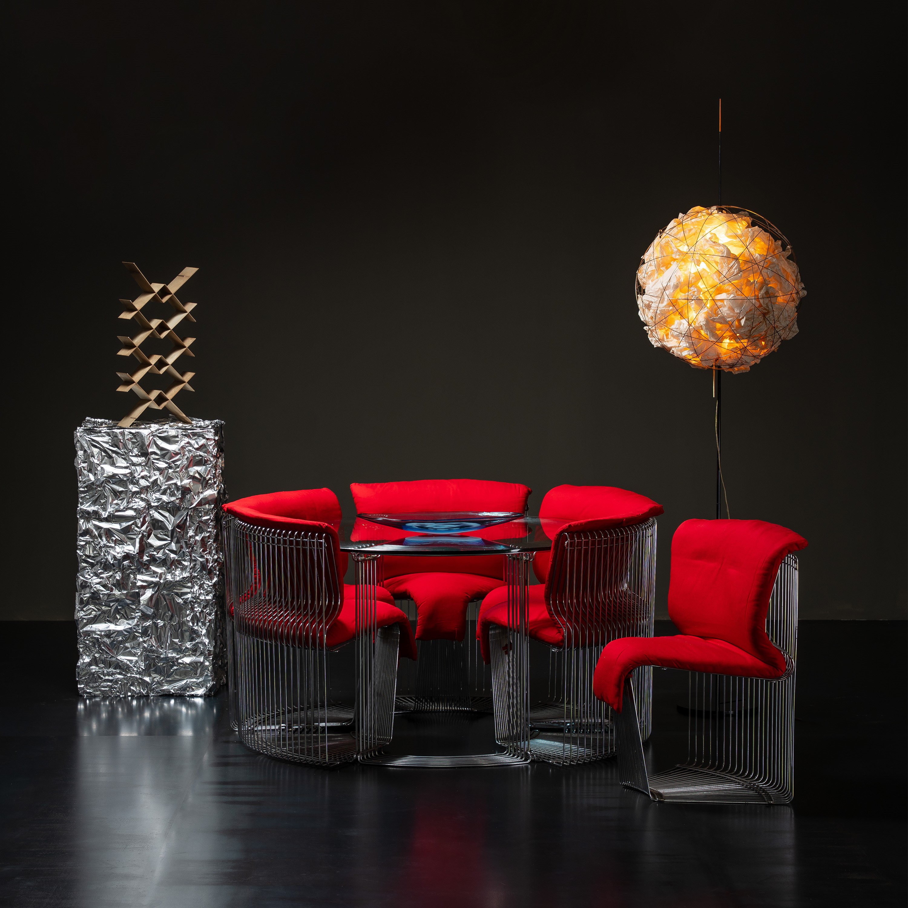 INGO MAURER, LAMPADA DA TERRA 'KNÜLLER'