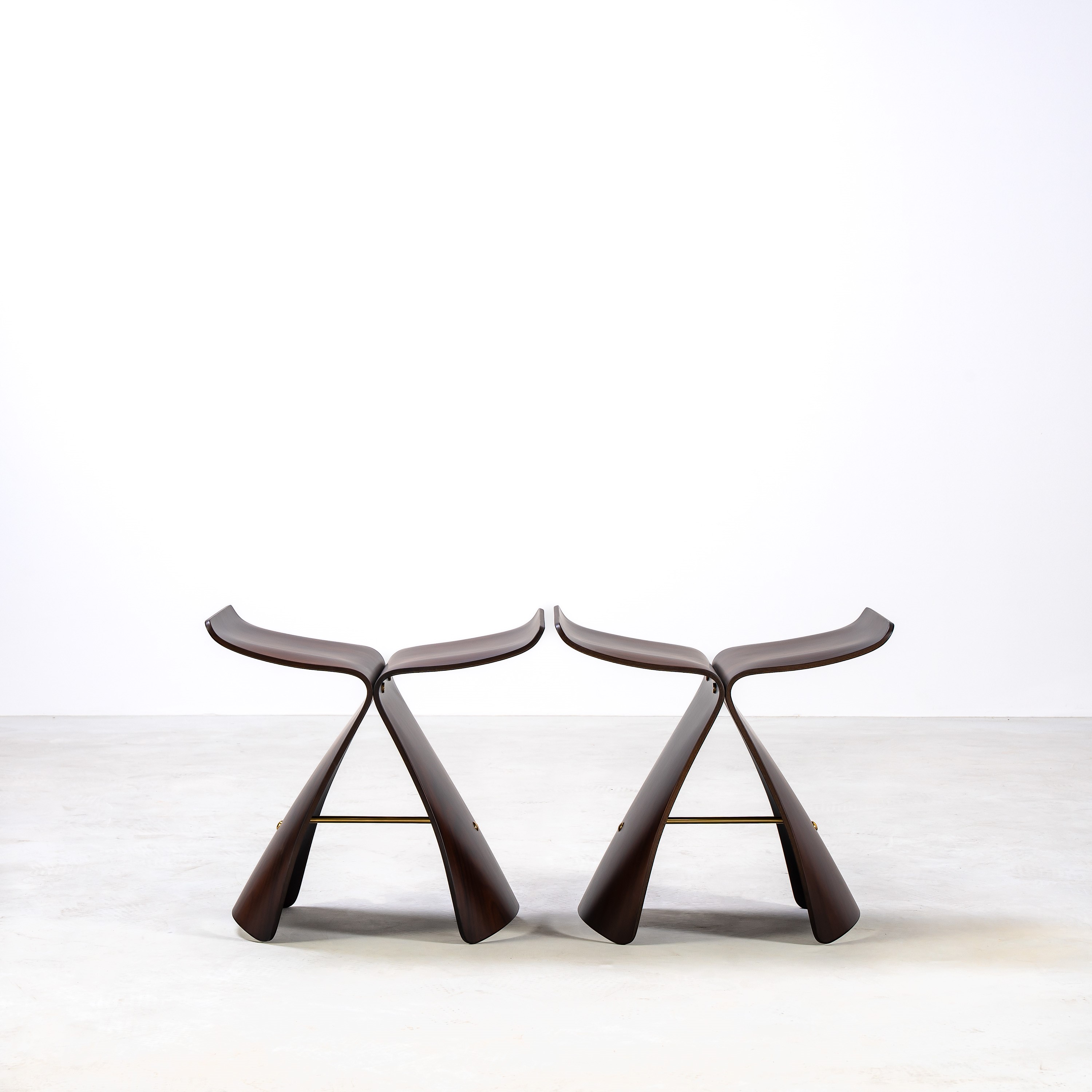 Coppia sgabelli Butterfly