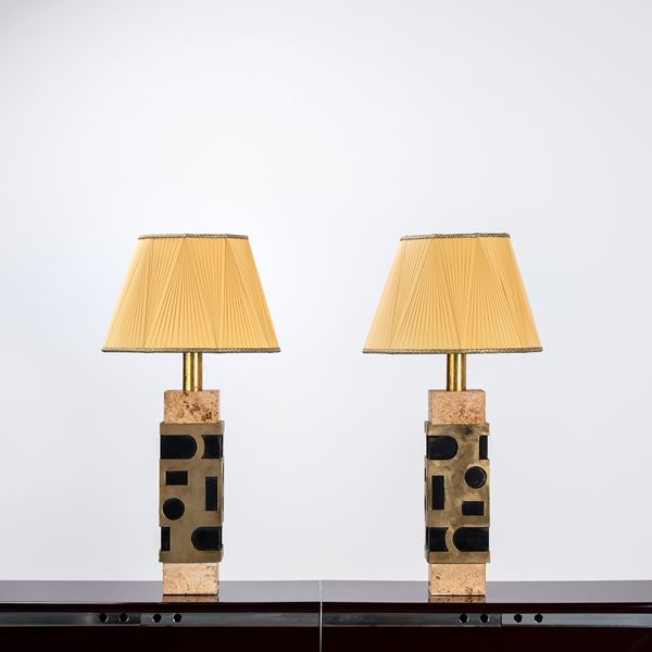 Coppia lampade da tavolo