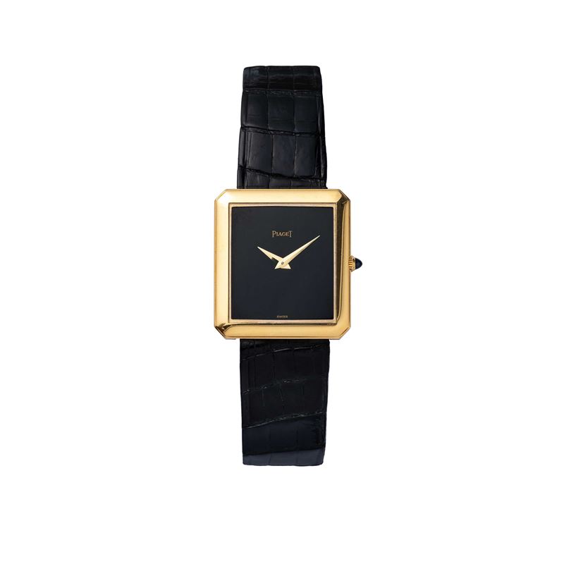 PIAGET - TANKOROLOGIO A CARICA MANUALE IN ORO GIALLO 18KT.