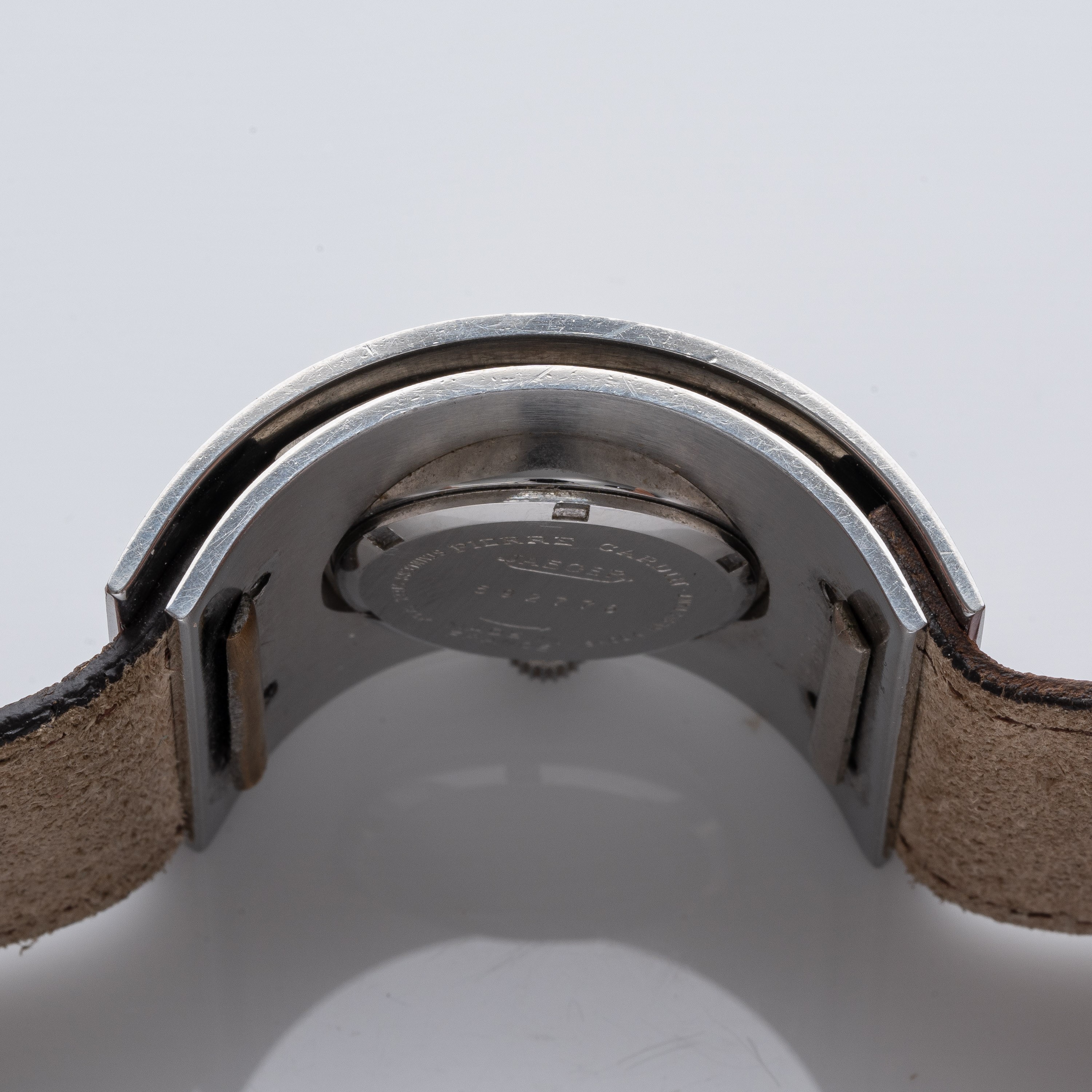 PIERRE CARDIN - DRIVEROROLOGIO DI FORMA A CARICA MANUALE IN ACCIAIO.