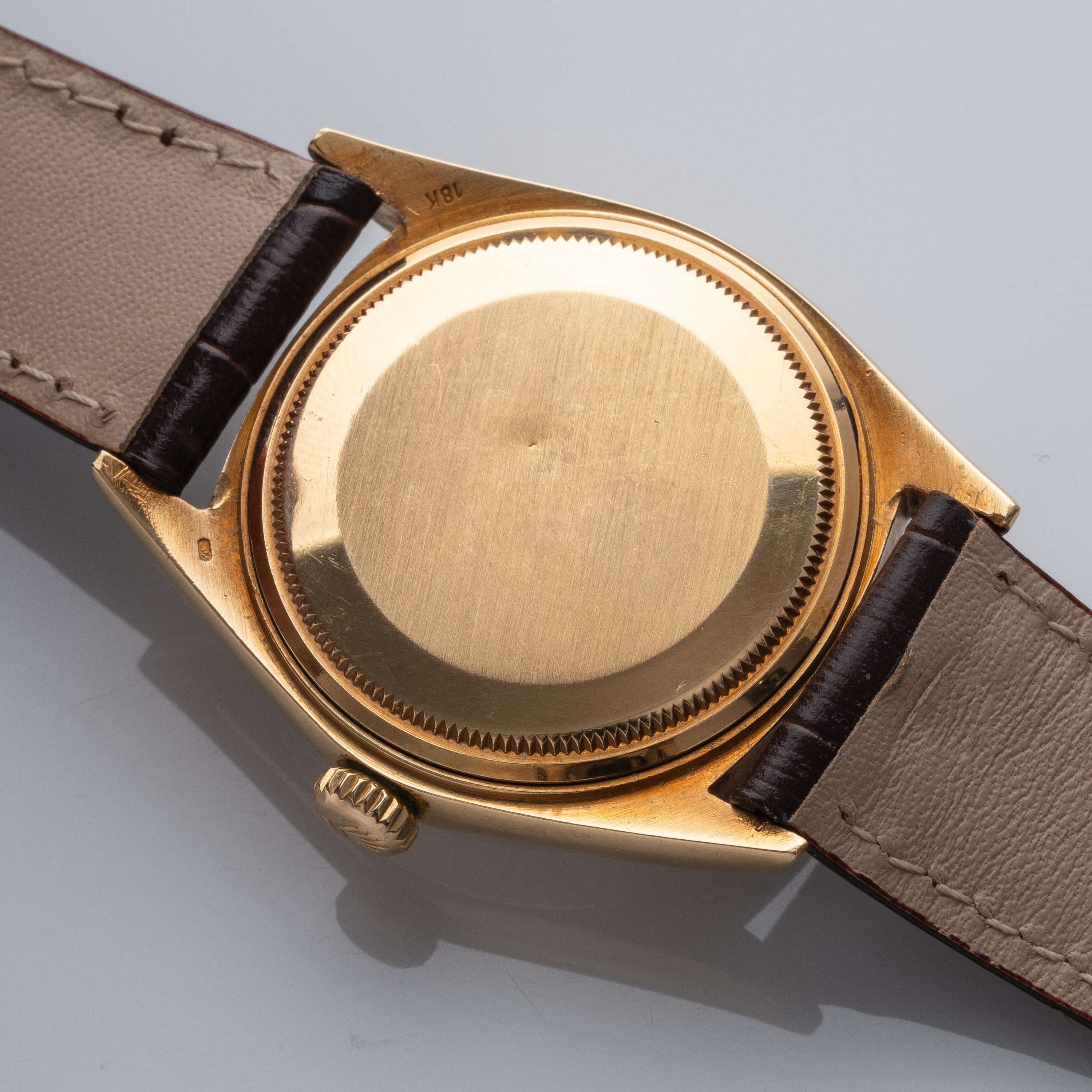 ROLEX - DAY DATEOROLOGIO DAYDATE (DATARIO IN INGLESE) A CARICA AUTOMATICA IN ORO GIALLO 18KT.