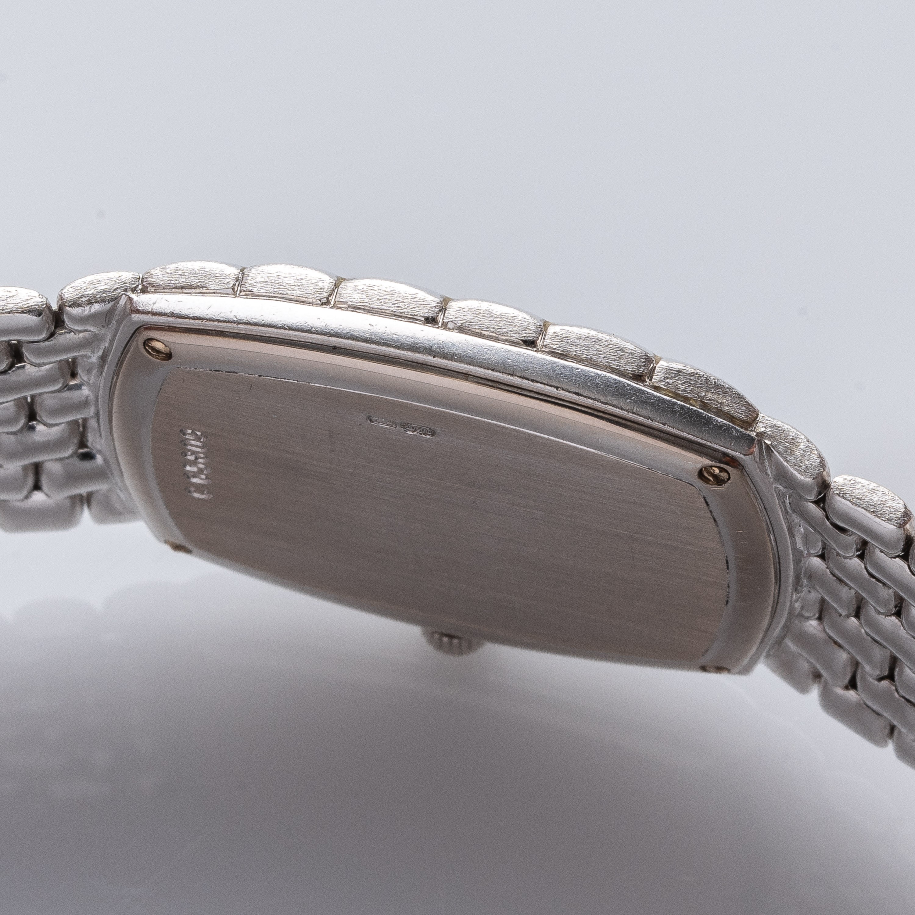 AUDEMARS PIGUET - COBRAOROLOGIO A CARICA MANUALE IN ORO BIANCO 18KT E BRACCIALE INTEGRATO, QUADRA...