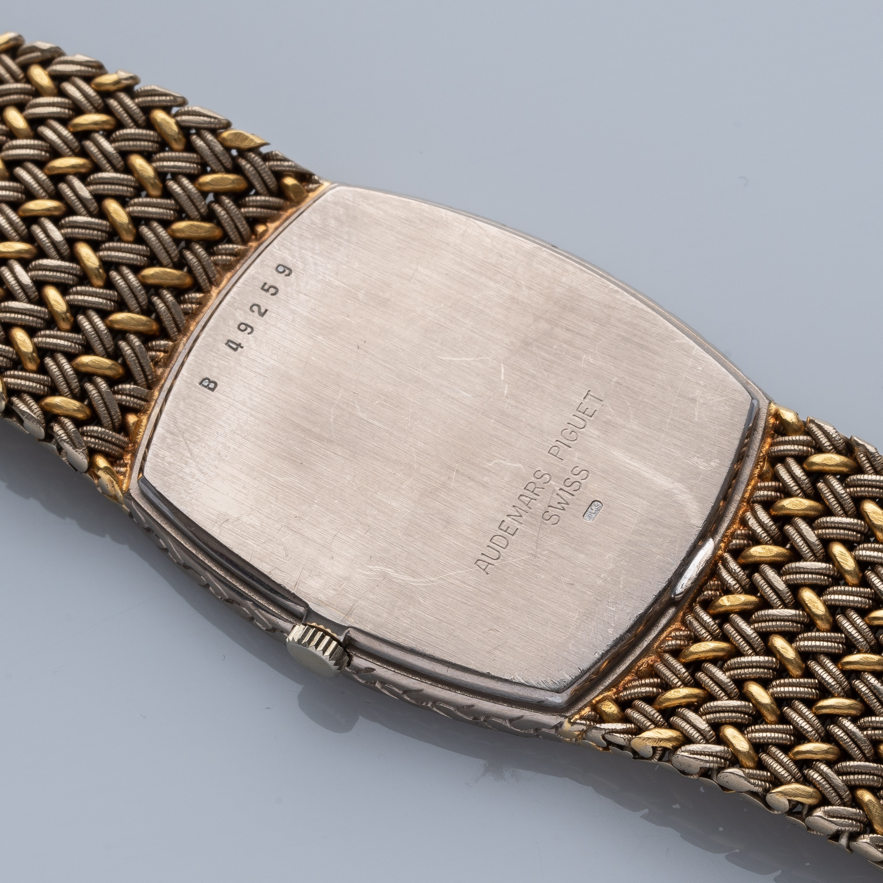 AUDEMARS PIGUET - COBRA OROLOGIO A CARICA MANUALE IN ORO BIANCO E GIALLO 18KT E QUADRANTE IN DIAM...