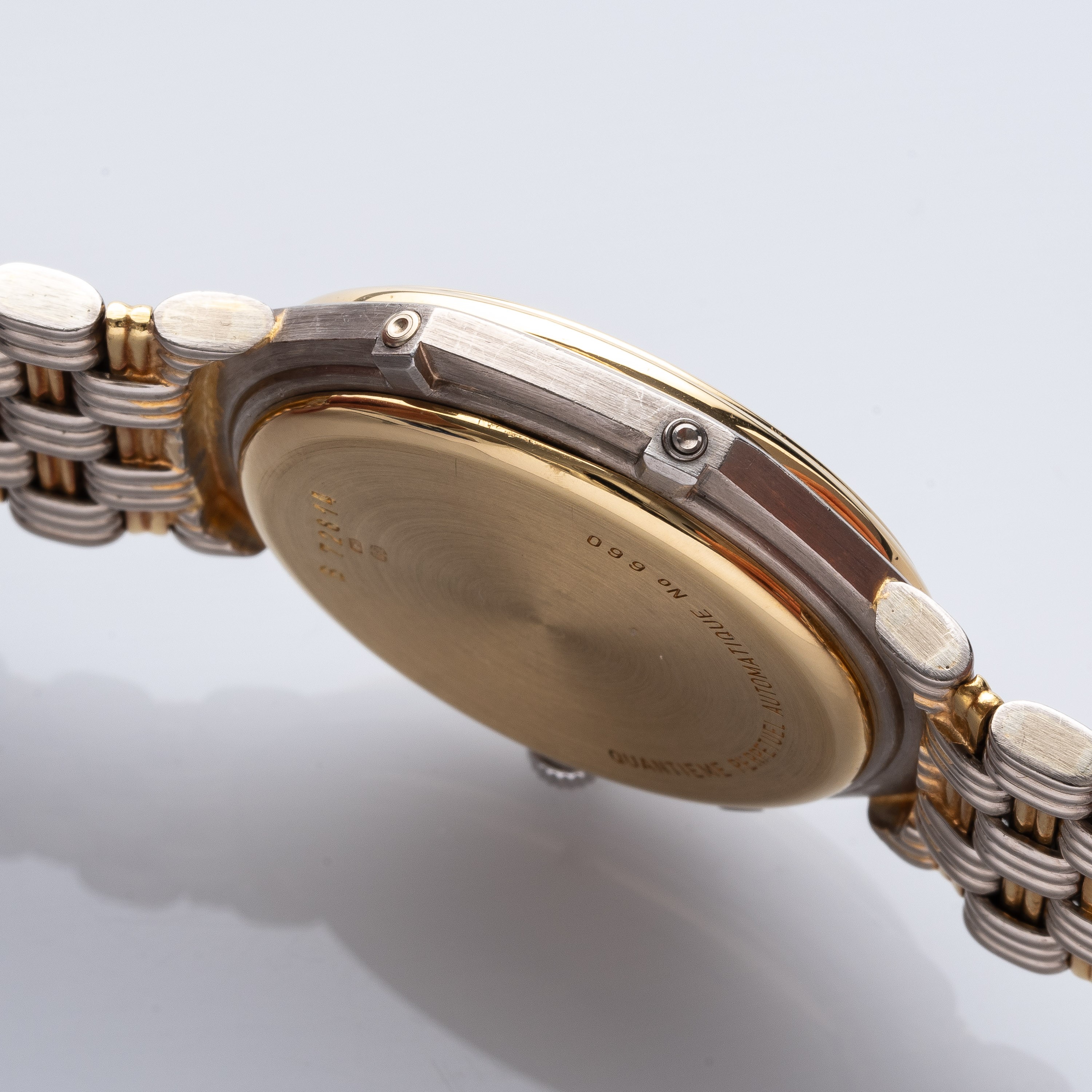 AUDEMARS PIGUET - QUANTIEME PERPETUALOROLOGIO A CARICA AUTOMATICA IN ORO GIALLO E BIANCO 18KT CON...