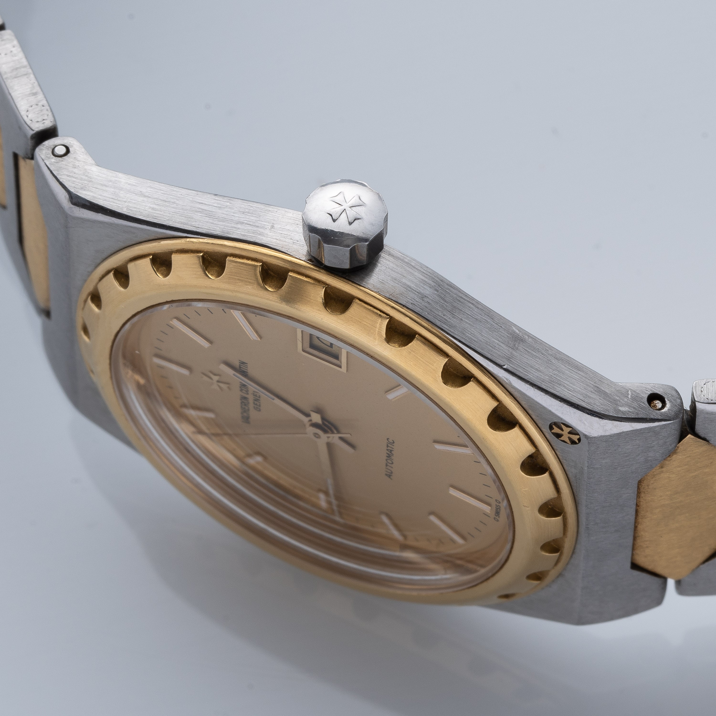 VACHERON CONSTANTIN - OVERSEASOROLOGIO A CARICA AUTOMATICA IN ORO GIALLO 18KT E ACCIAIO CON QUADR...