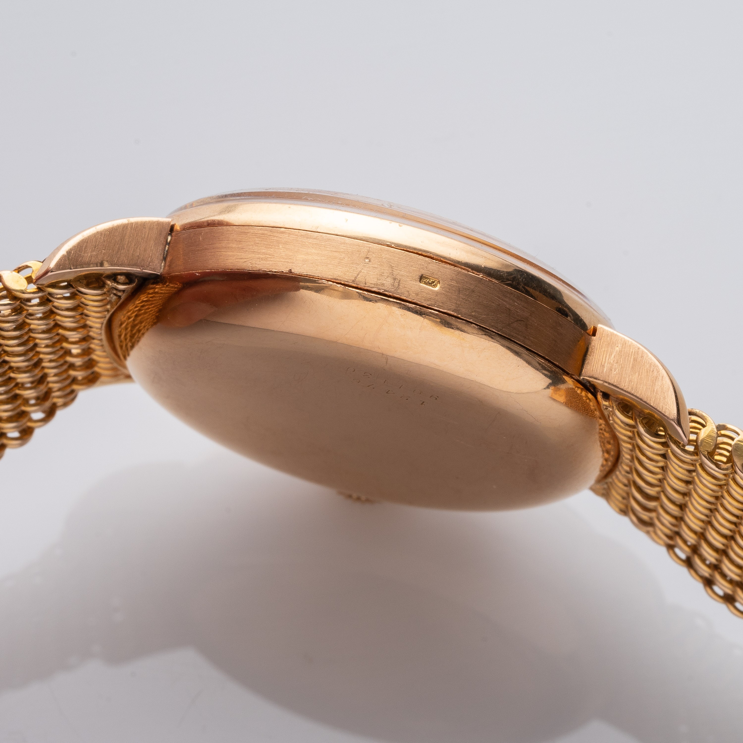UNIVERSAL GENEVE - CRONOGRAFO PULSOMETRICOOROLOGIO A CARICA MANUALE IN ORO ROSA 18KT CON ANSE DI ...