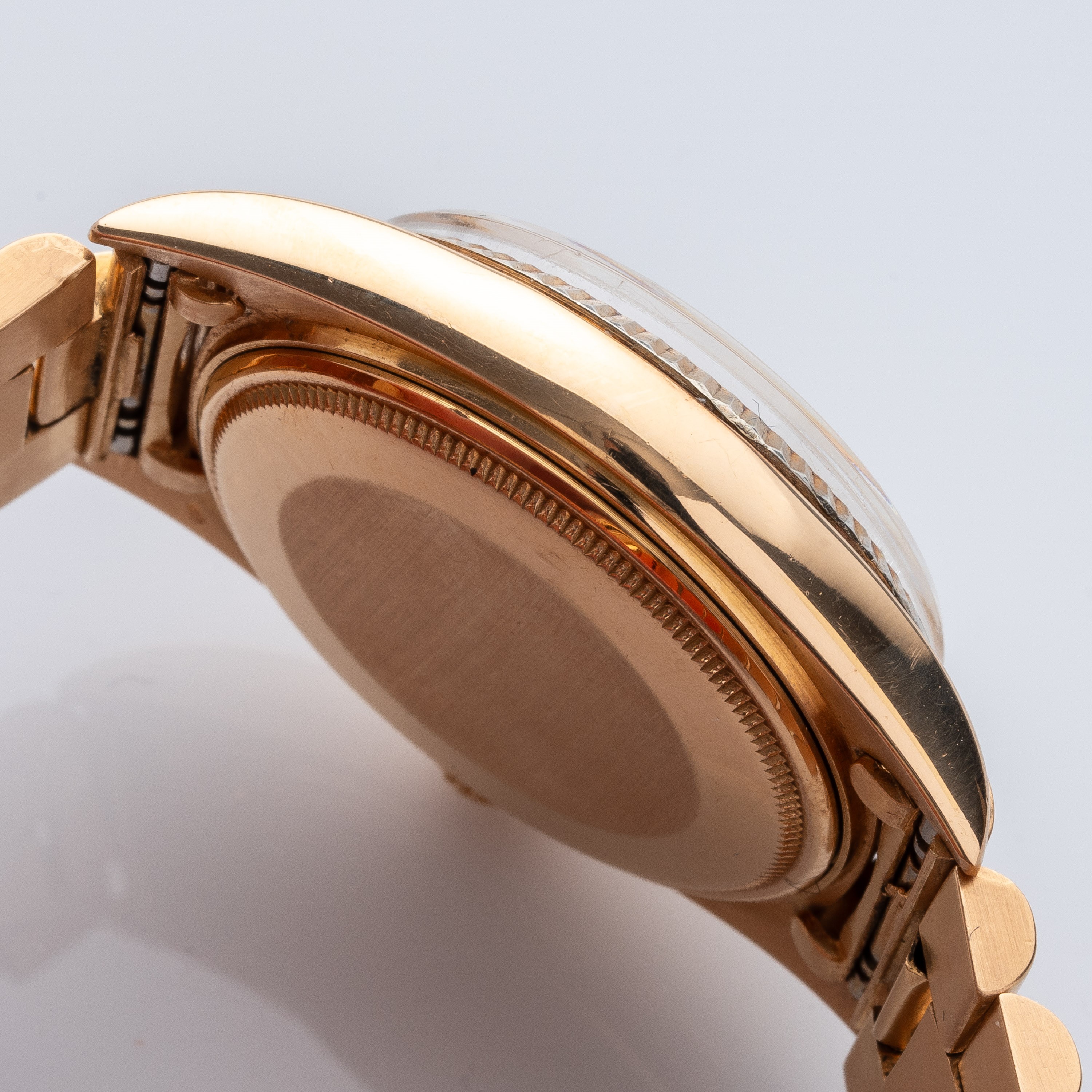 ROLEX - DAYDATEOROLOGIO A CARICA MANUALE DAY DATE IN ORO ROSA 18KT CON BRACCIALE PRESIDENT.