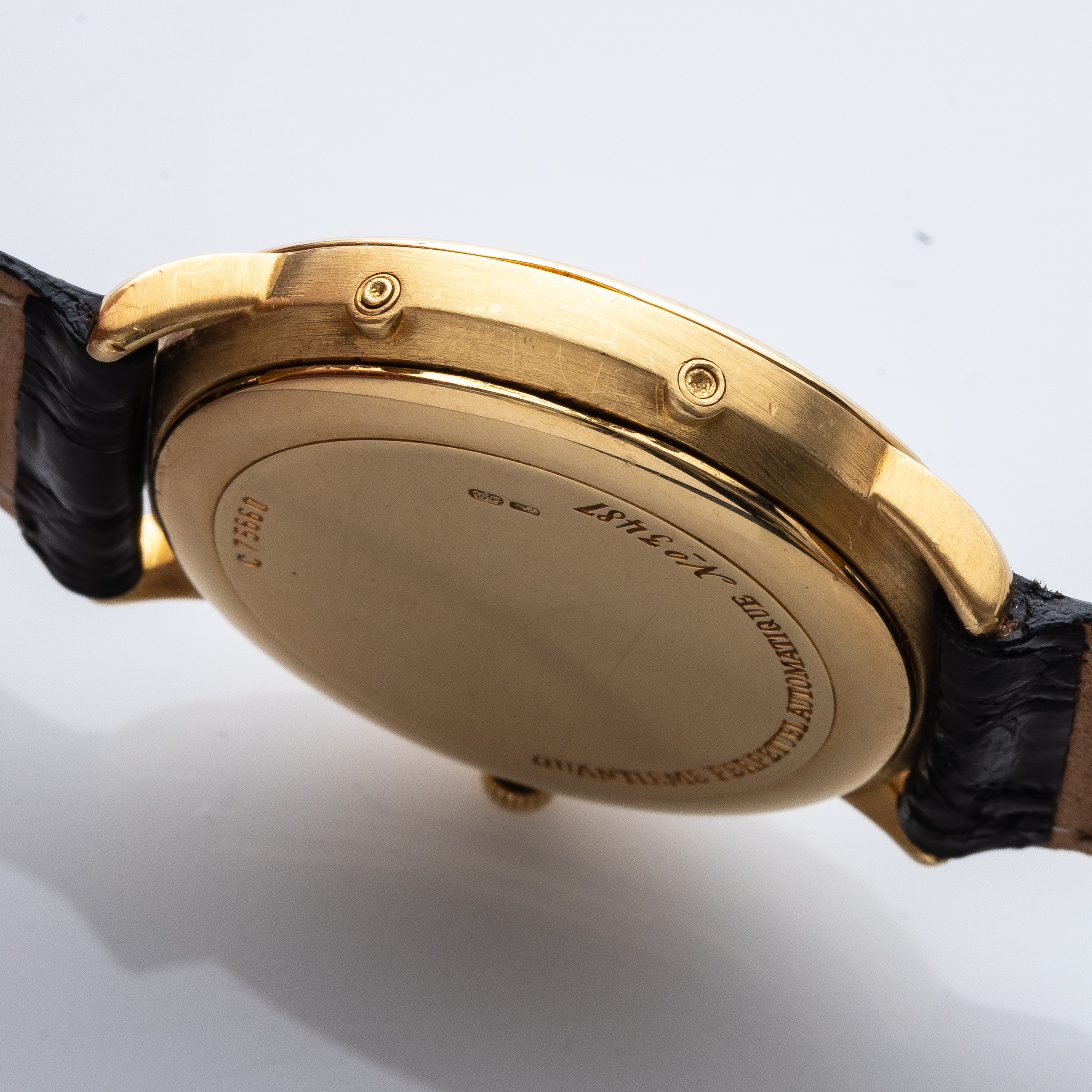 AUDEMARS PIGUET - QUANTIEME PERPETUALOROLOGIO A CARICA AUTOMATICA IN ORO GIALLO 18KT CALENDARIO P...