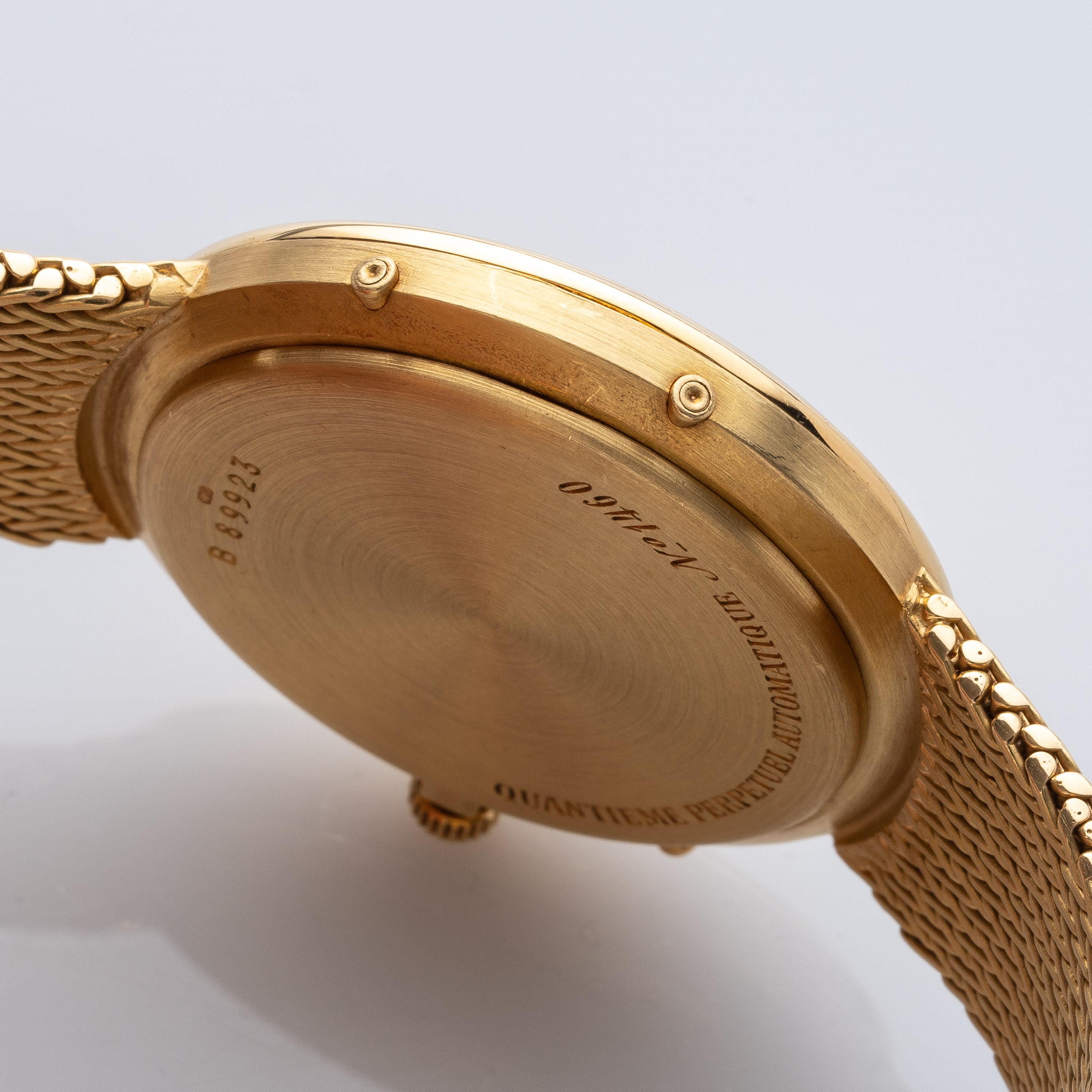 AUDEMARS PIGUET - QUANTIEME PERPETUALOROLOGIO CARICA AUTOMATICA IN ORO GIALLO 18KT CON BRACCIALE ...