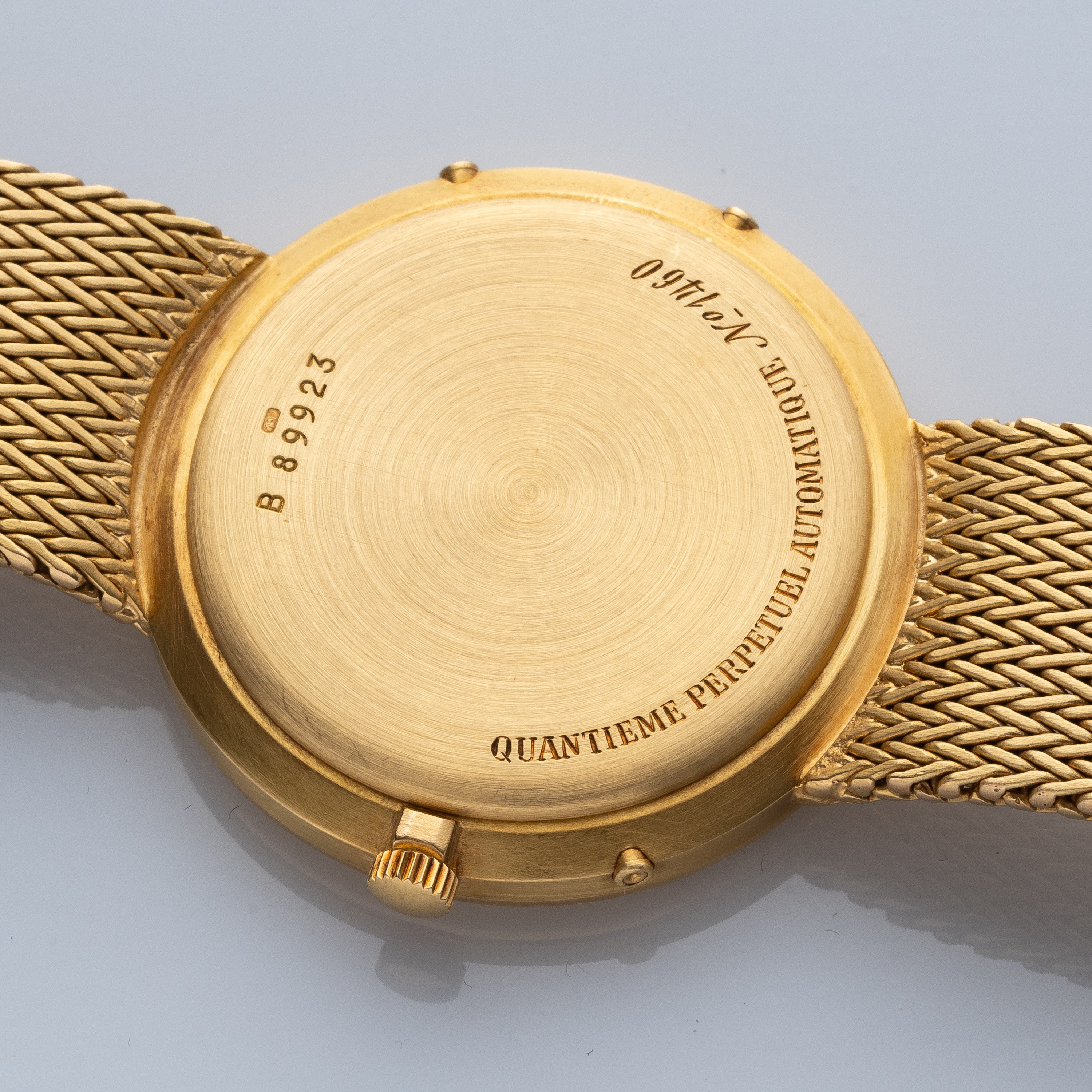 AUDEMARS PIGUET - QUANTIEME PERPETUALOROLOGIO CARICA AUTOMATICA IN ORO GIALLO 18KT CON BRACCIALE ...