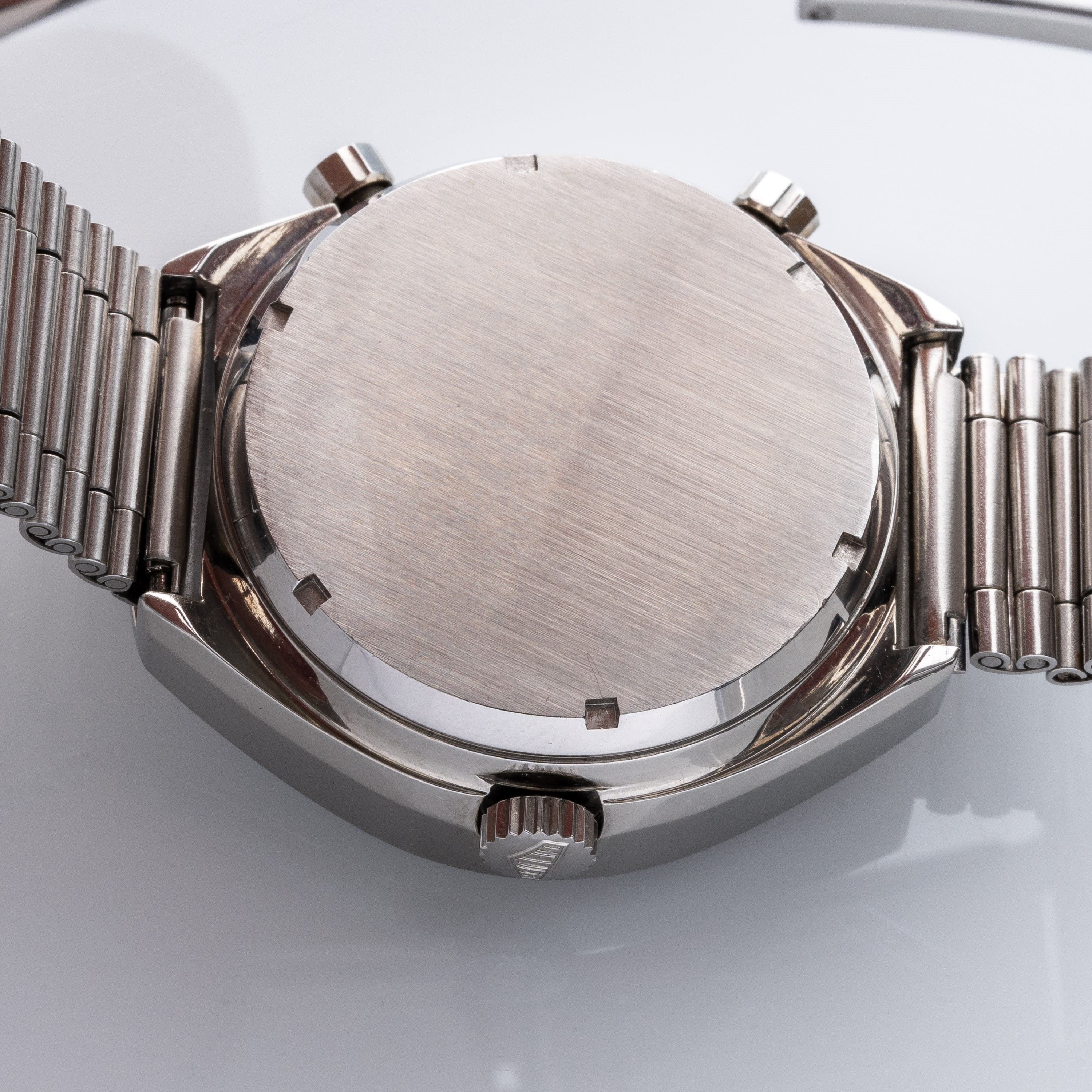 HEUER - CARRERACRONOGRAFO AUTOMATICO SPORTIVO IN ACCIAIO. QUADRANTE BLU DUE CONTATORI, DATARIO AD...