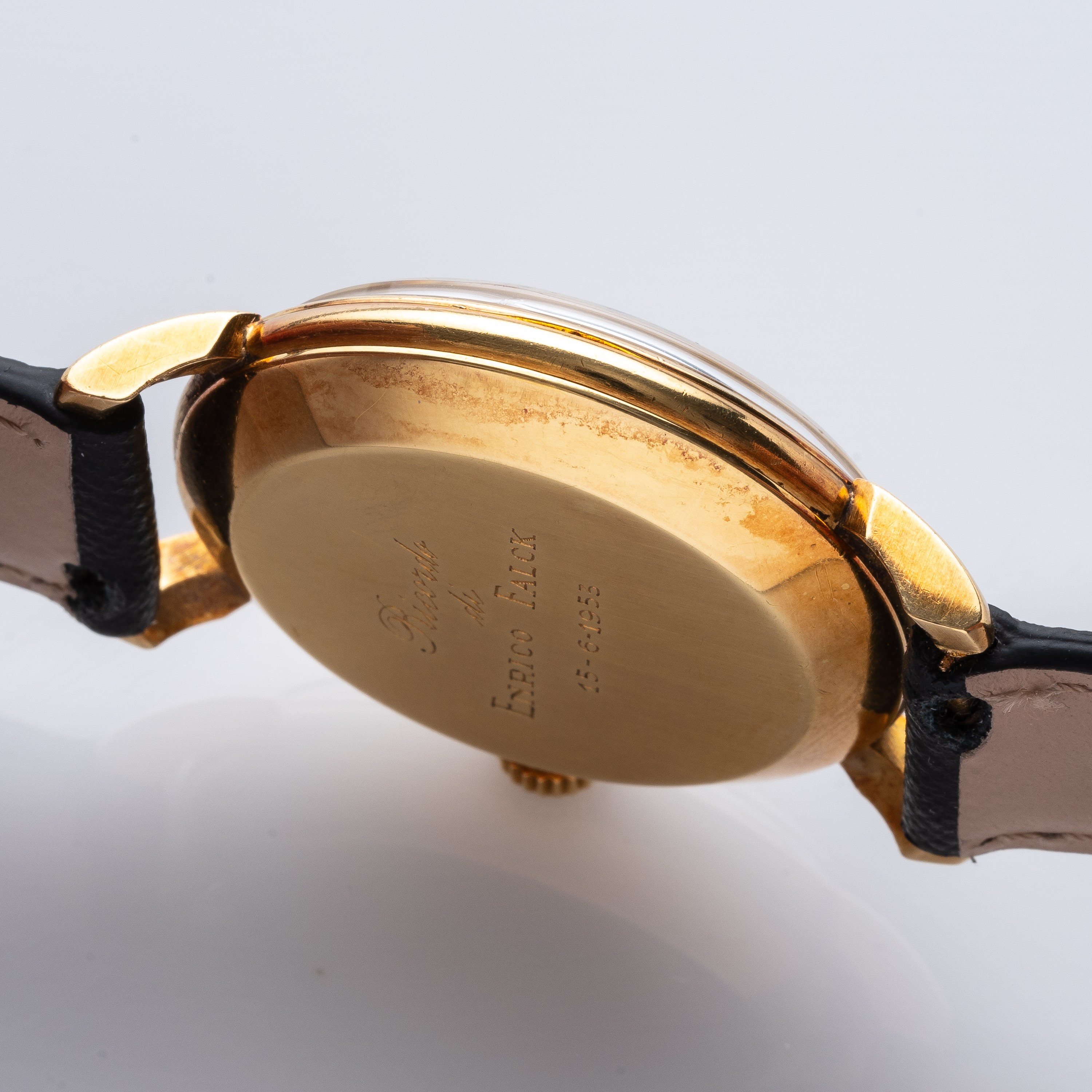 PATEK PHILIPPE - CALATRAVAOROLOGIO SOLO TEMPO IN ORO 18KT CON ANSE DI FORMA A CARICA MANUALE E QU...
