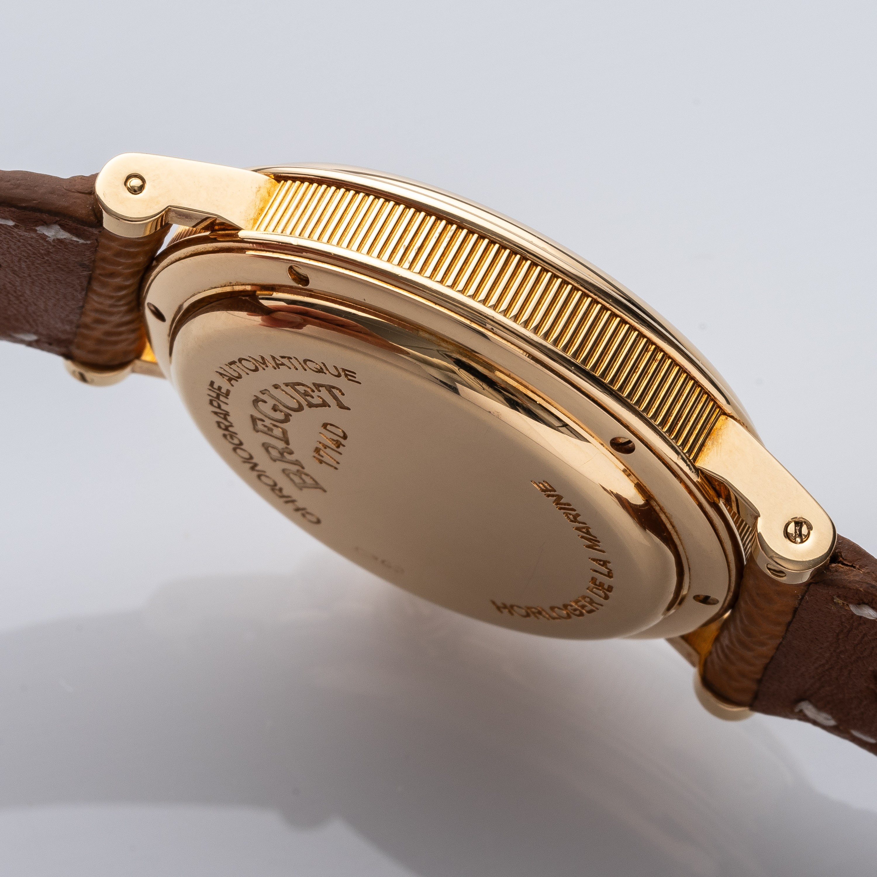 BREGUET - MARINE CHRONOGRAPHCRONOGRAFO AUTOMATICO IN ORO 18KT CON QUADRANTE BITONALE E DATARIO AD...