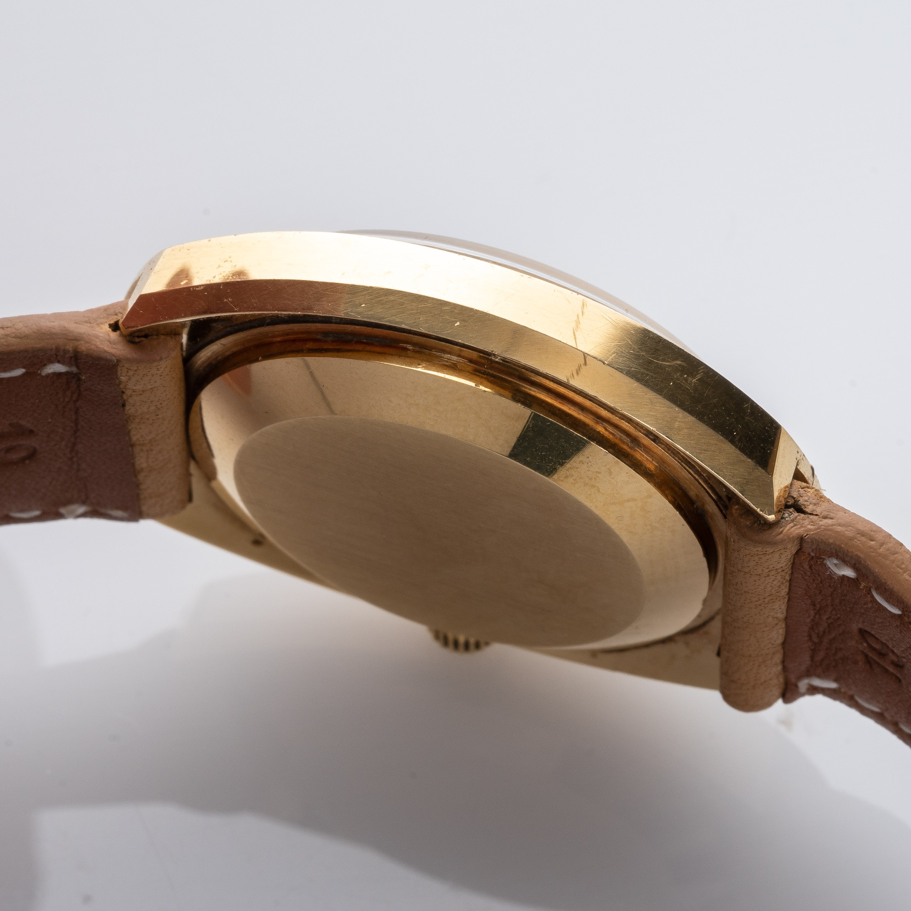 IWC - CALATRAVAOROLOGIO SOLO TEMPO A CARICA AUTOMATICA IN ORO GIALLO 18KT CON CASSA MONOBLOCCO E ...