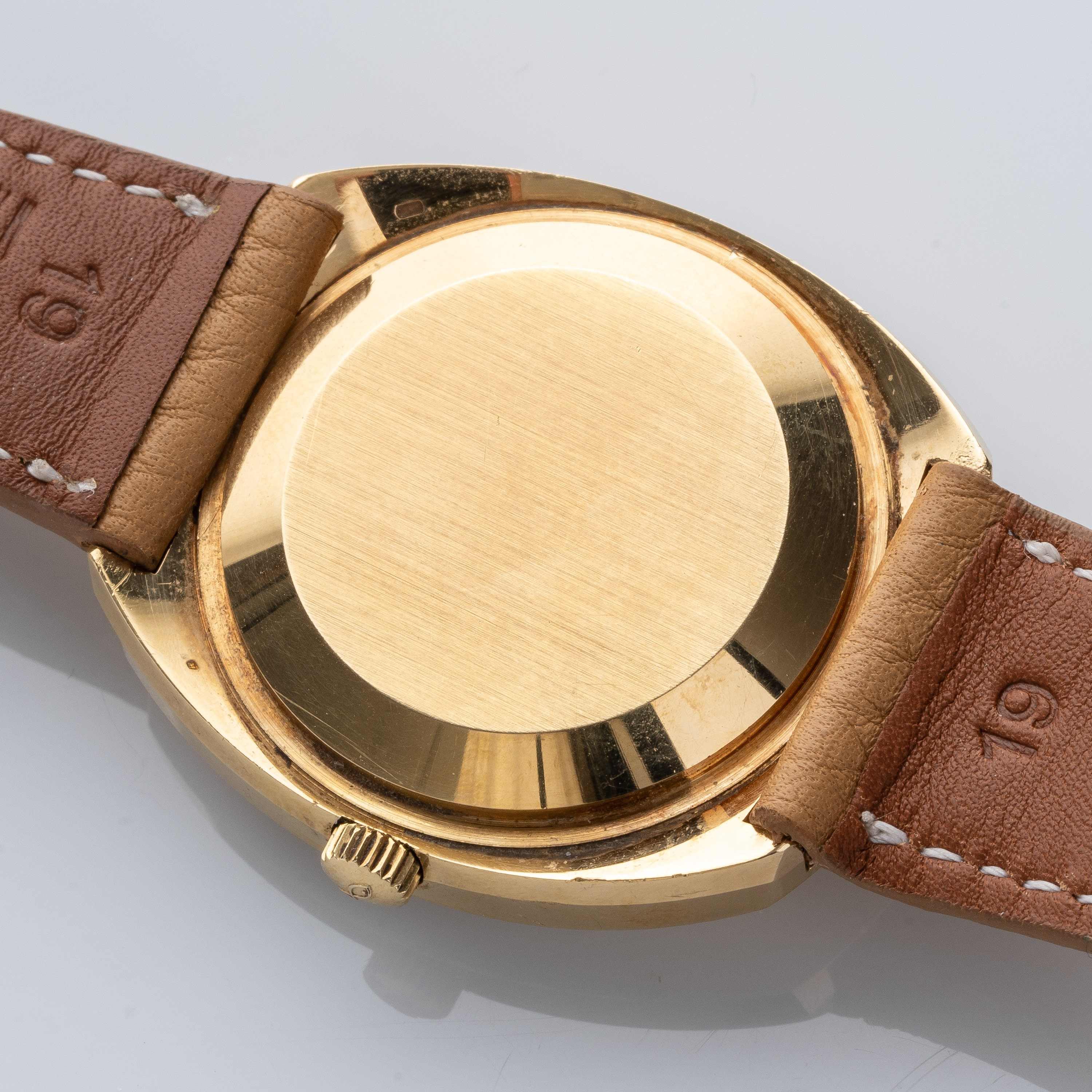 IWC - CALATRAVAOROLOGIO SOLO TEMPO A CARICA AUTOMATICA IN ORO GIALLO 18KT CON CASSA MONOBLOCCO E ...