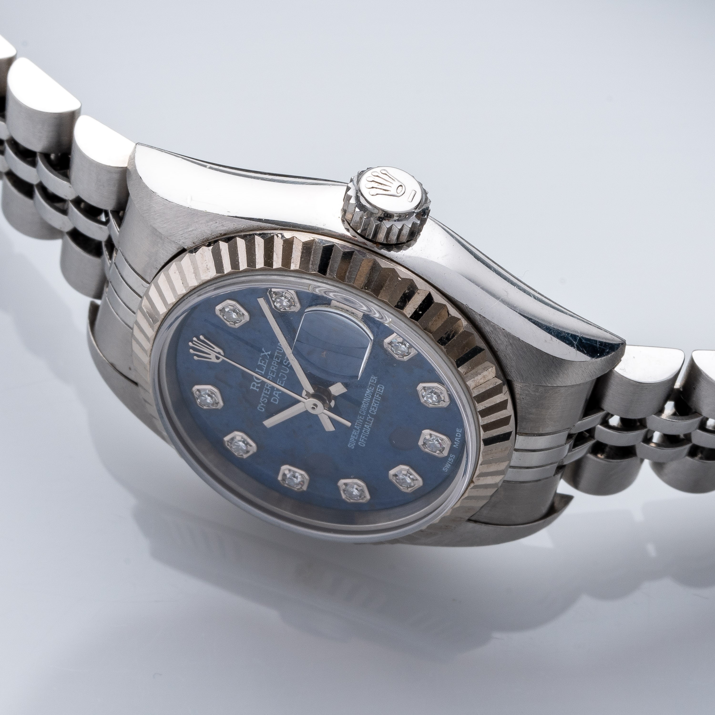ROLEX - DATEJUST LADYOROLOGIO DA DONNA SOLO TEMPO A CARICA AUTOMATICA IN ACCIAIO CON QUADRANTE SO...