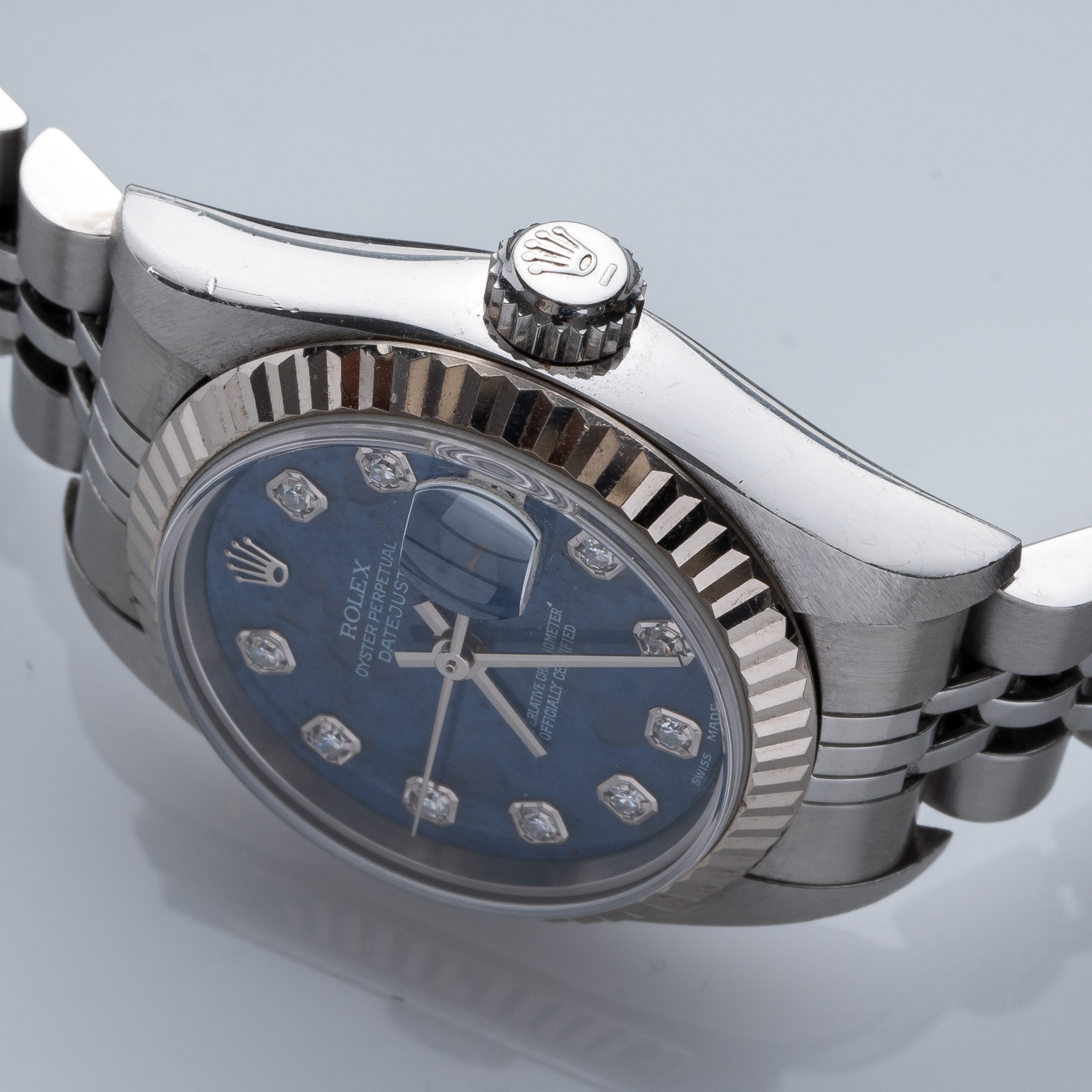 ROLEX - DATEJUST LADYOROLOGIO DA DONNA SOLO TEMPO A CARICA AUTOMATICA IN ACCIAIO CON QUADRANTE SO...