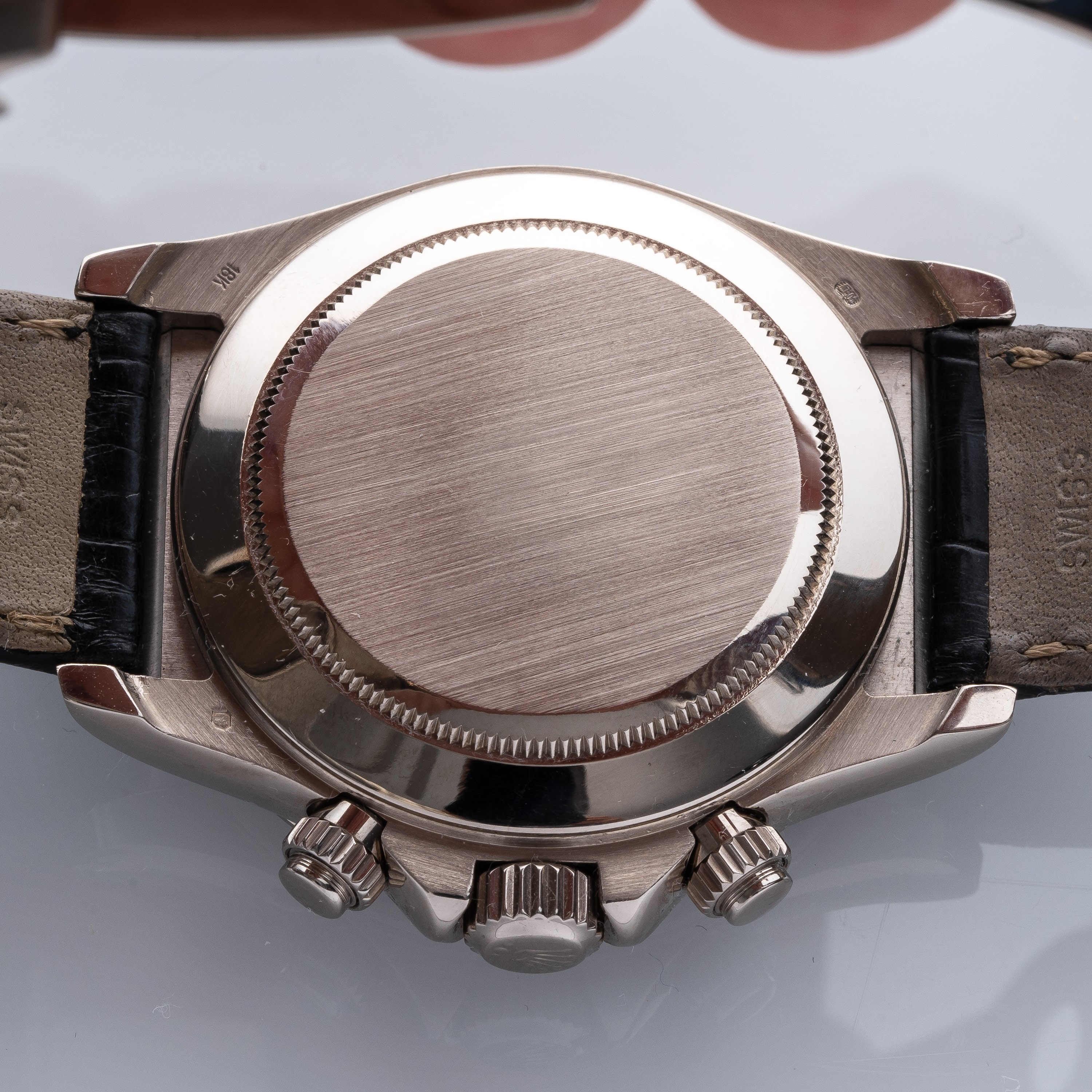 ROLEX - DAYTONACRONOGRAFO A CARICA AUTOMATICA IN ORO BIANCO 18KT CON QUADRANTE IN PIETRA SODALITE...