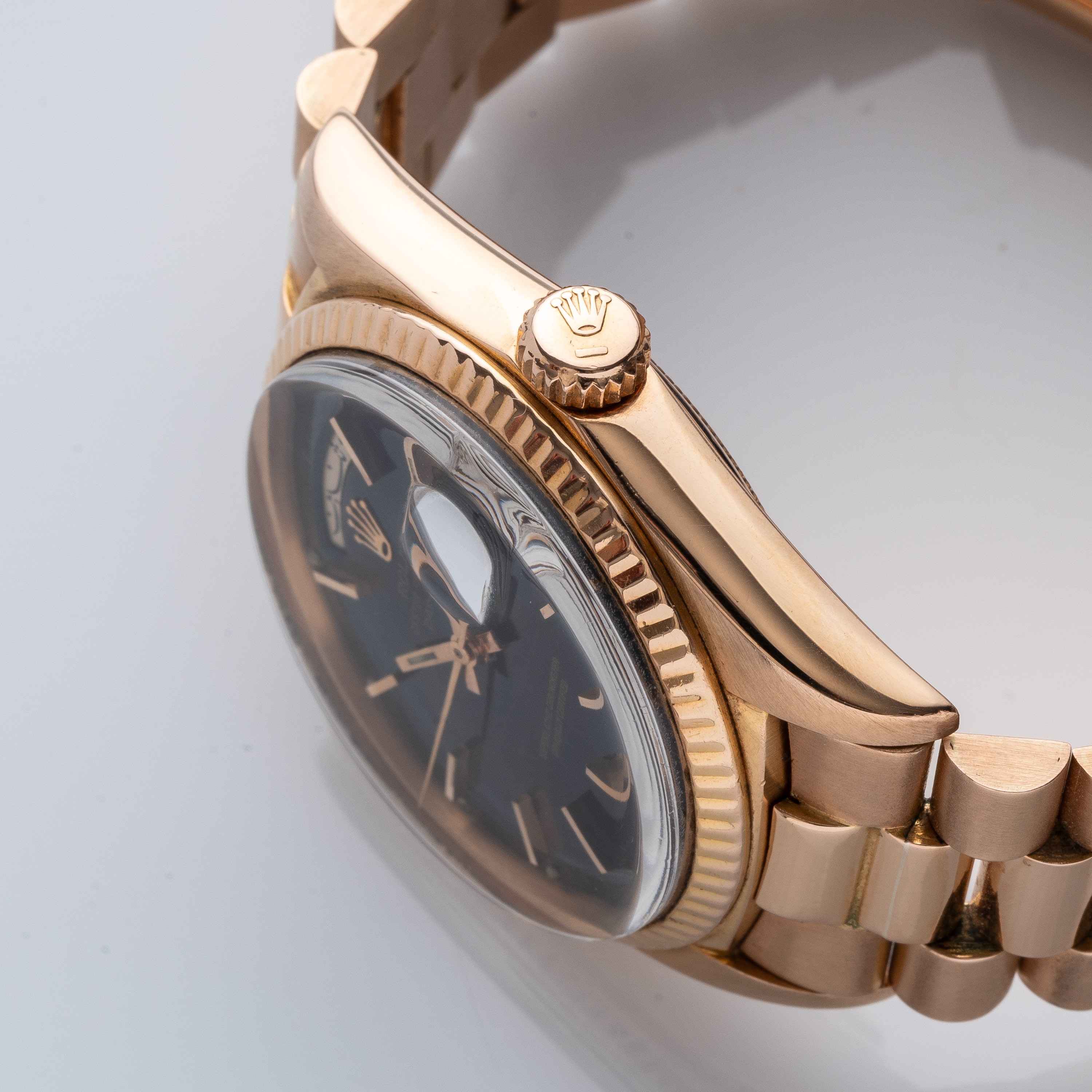 ROLEX - OROLOGIO DAY DATE (DATARIO IN ARABO) A CARICA AUTOMATICA IN ORO ROSA 18KT CON BRACCIALE P...