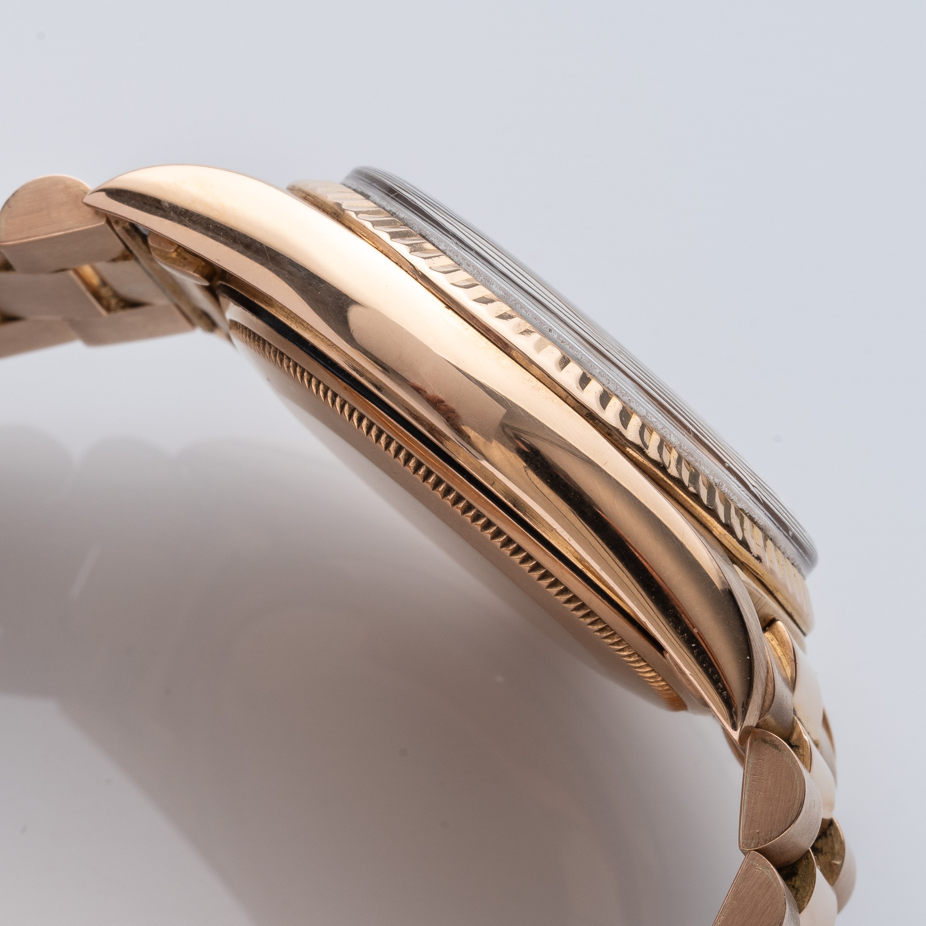ROLEX - OROLOGIO DAY DATE (DATARIO IN ARABO) A CARICA AUTOMATICA IN ORO ROSA 18KT CON BRACCIALE P...