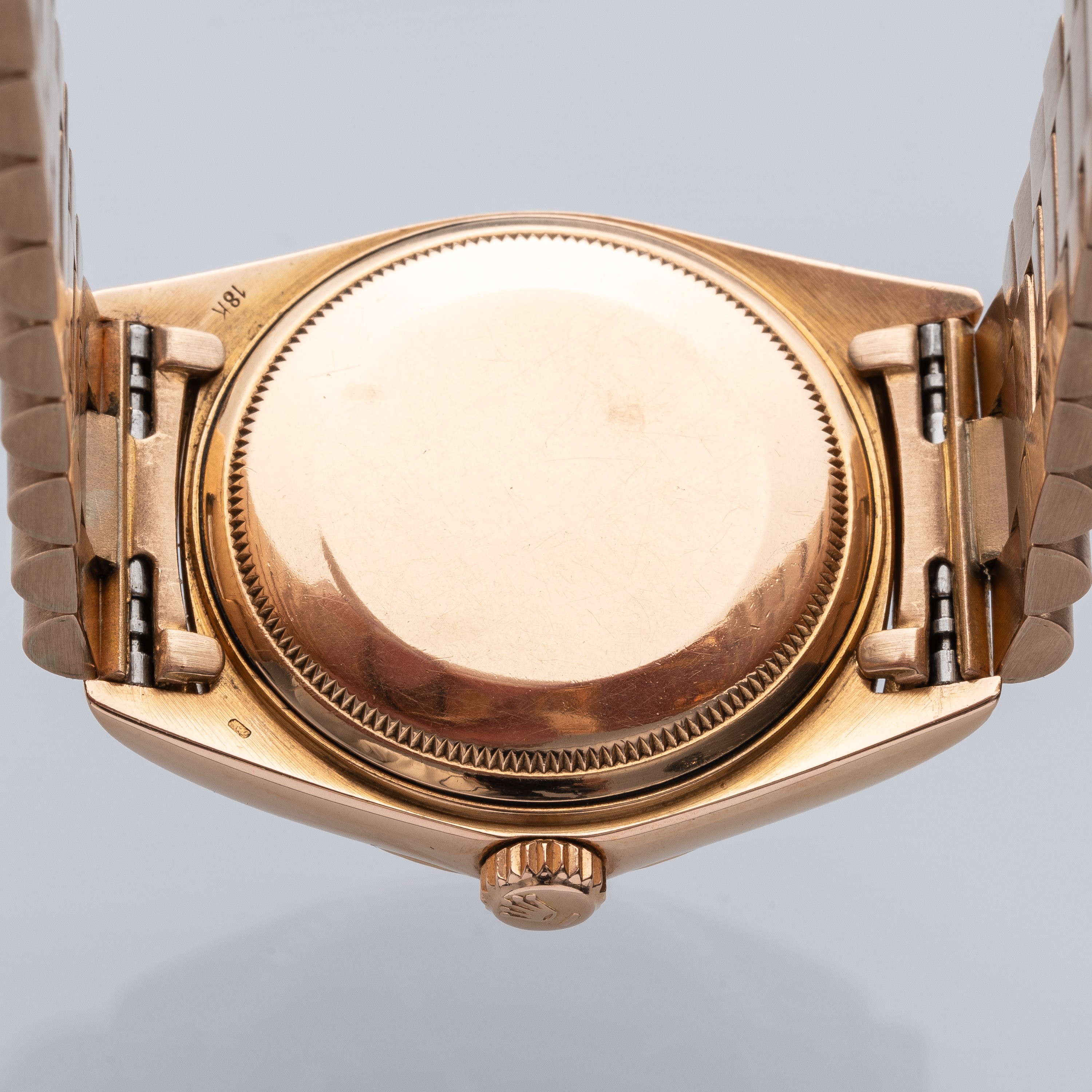 ROLEX - OROLOGIO DAY DATE (DATARIO IN ARABO) A CARICA AUTOMATICA IN ORO ROSA 18KT CON BRACCIALE P...