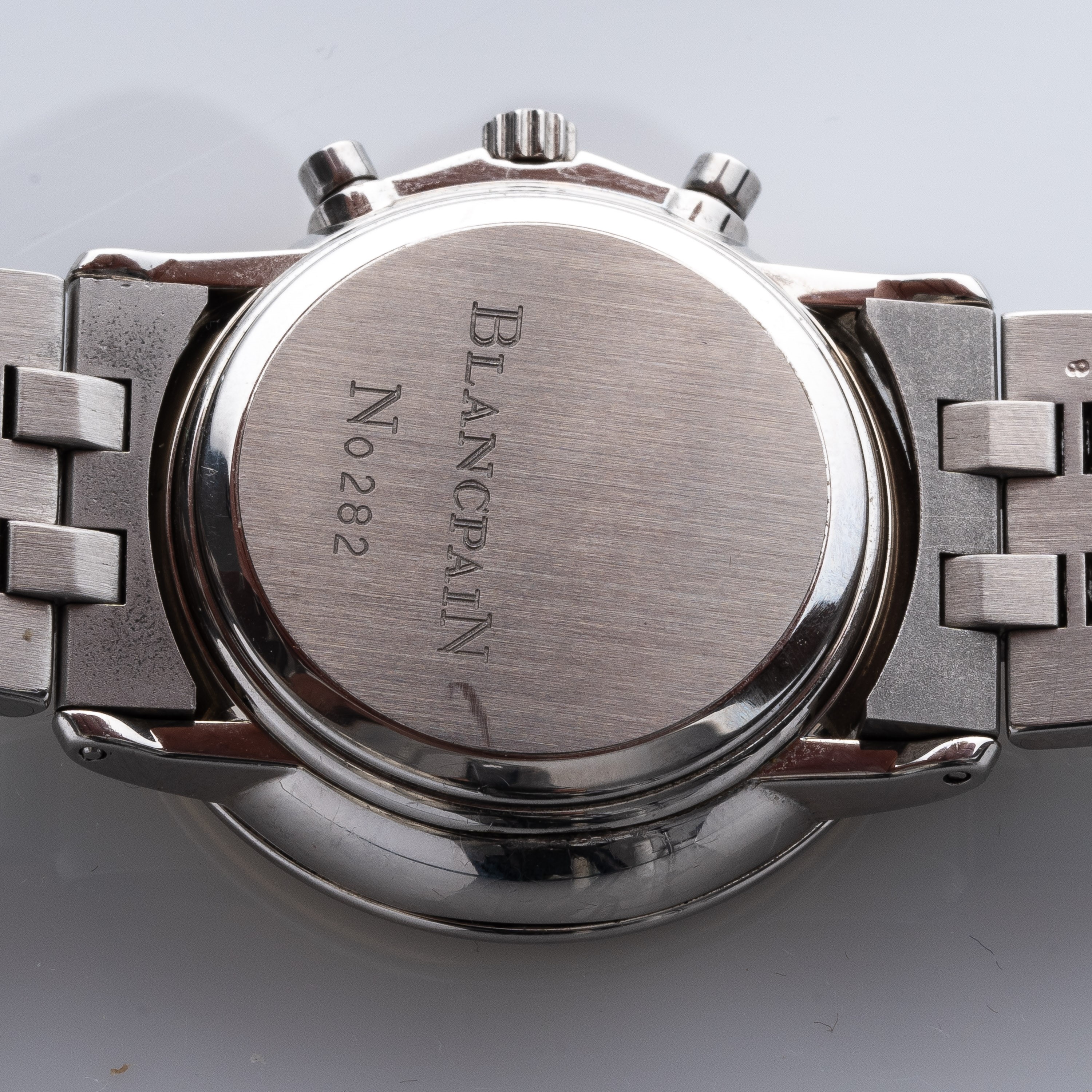 BLANCPAIN - VILLERET CHRONOCRONOGRAFO AUTOMATICO IN ACCIAIO E ORO 18KT CON QUADRANTE BIANCO E DAT...