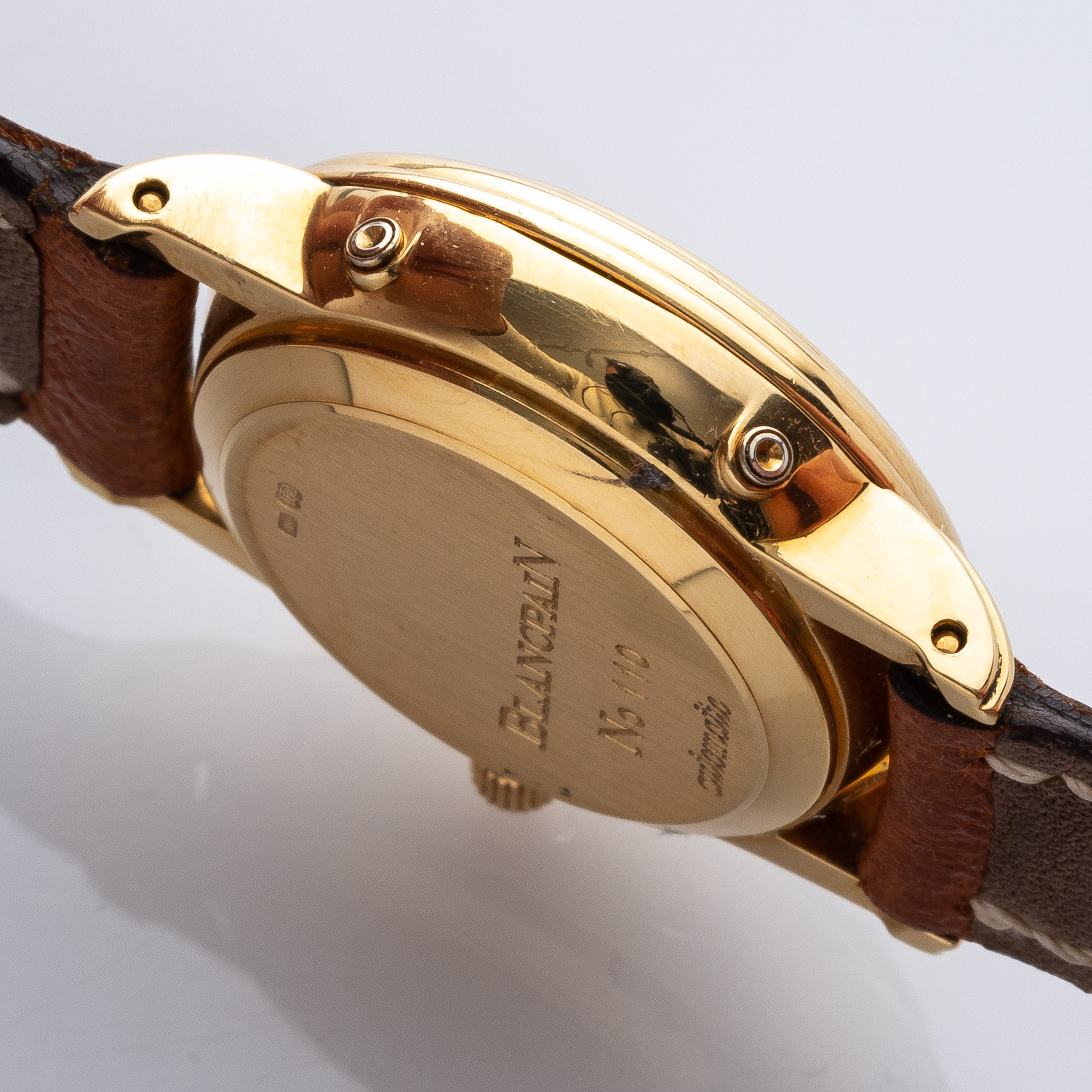 BLANCPAIN - TRIPLE CALENDAROROLOGIO DA DONNA A CARICA AUTOMATICA TRIPLO CALENDARIO IN ORO GIALLO ...