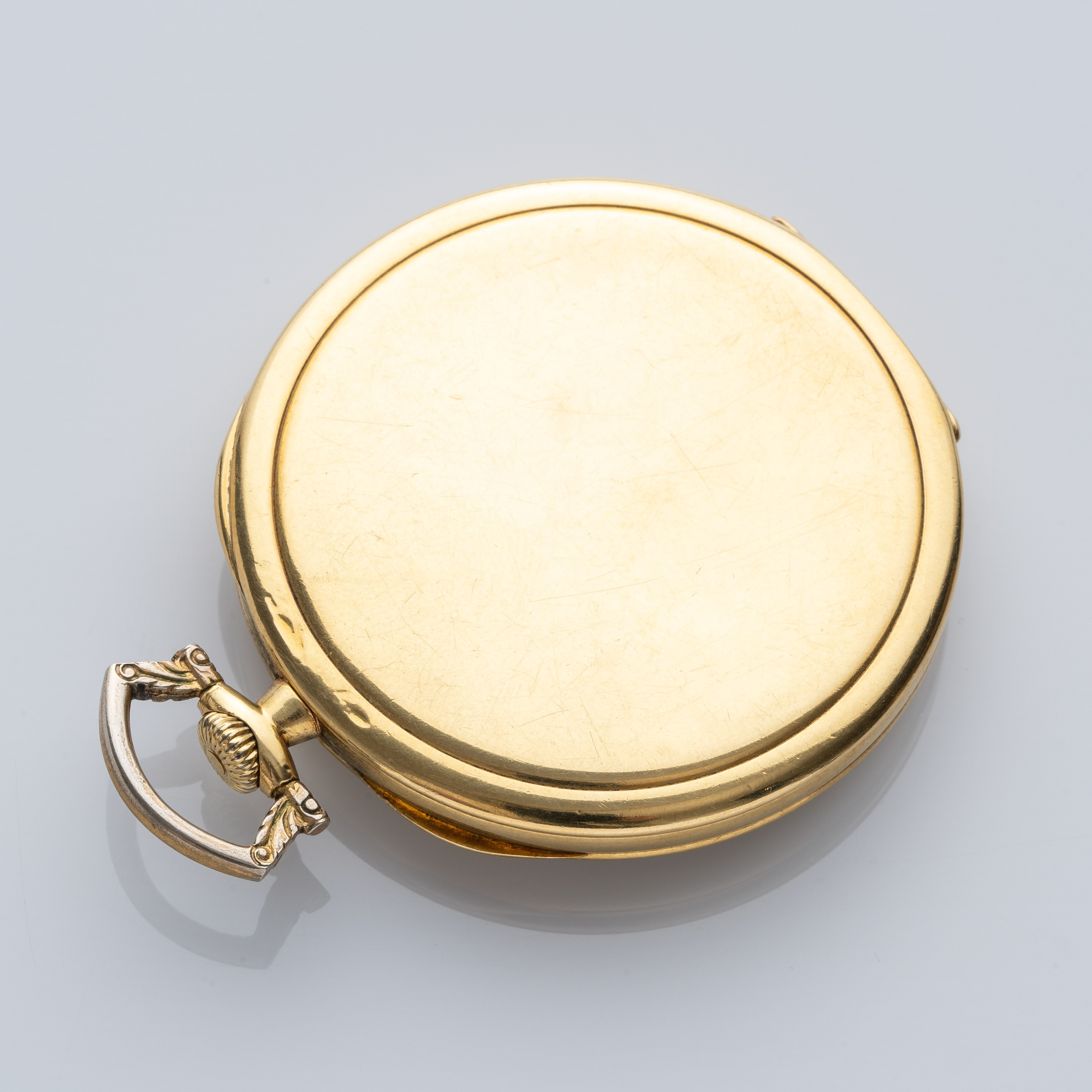 PATEK PHILIPPE - OROLOGIO DA TASCA A CARICA MANUALE IN ORO GIALLO CON NUMERI BREGUET.