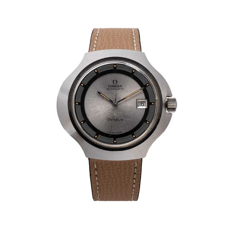 OMEGA - STINGRAYOROLOGIO A CARICA AUTOMATICA IN ACCIAIO CON DATARIO AD ORE TRE.