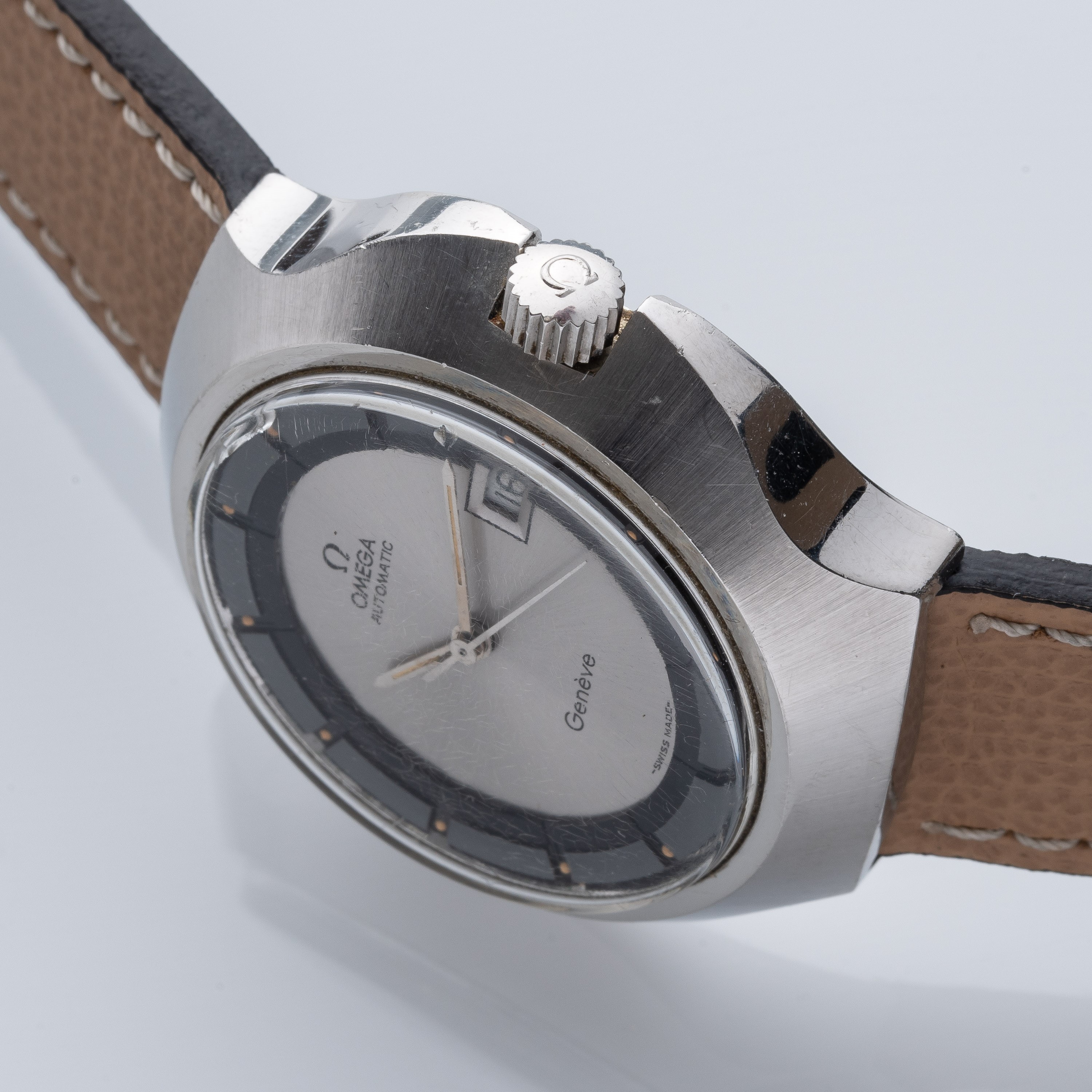 OMEGA - STINGRAYOROLOGIO A CARICA AUTOMATICA IN ACCIAIO CON DATARIO AD ORE TRE.