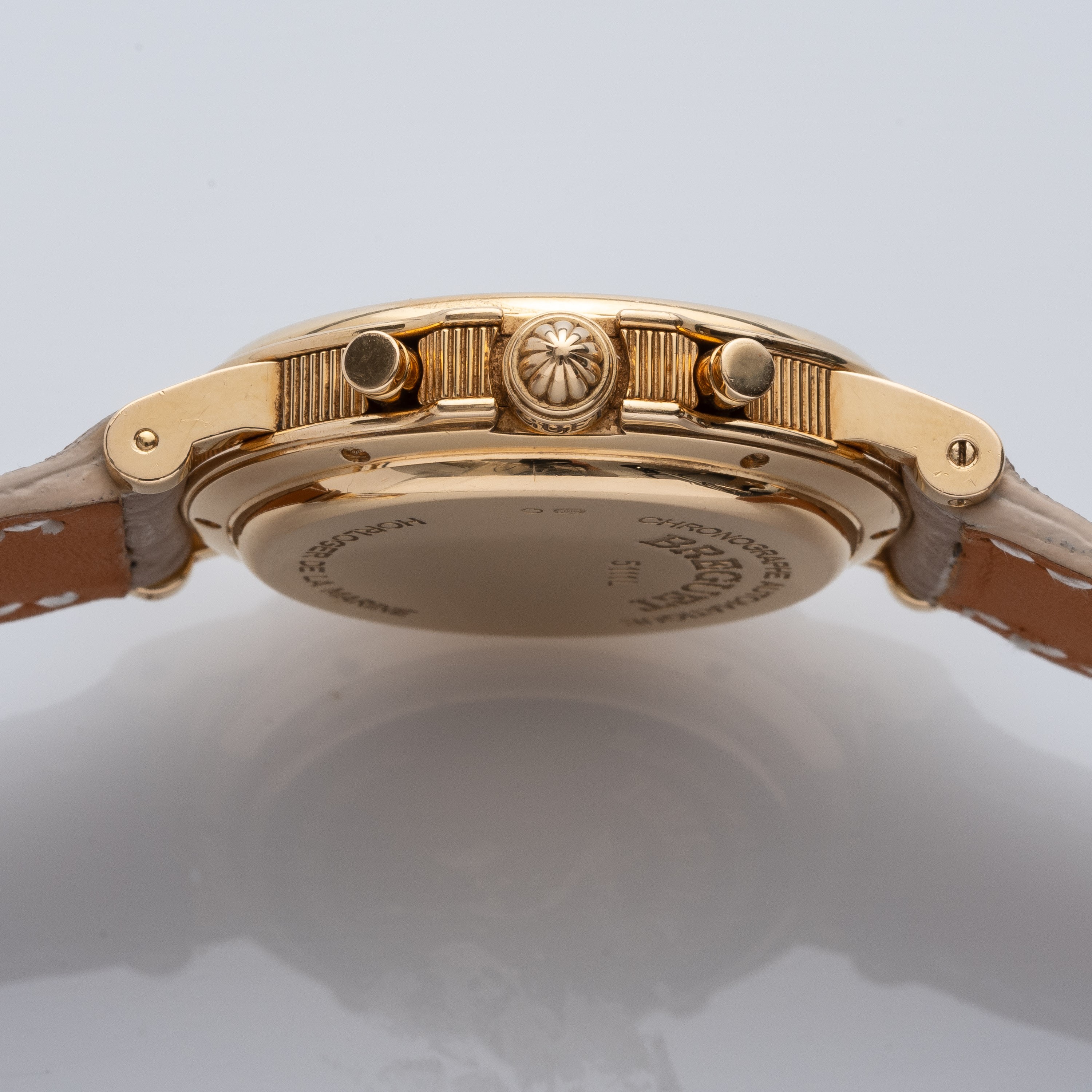 BREGUET - MARINE CHRONOGRAPHCRONOGRAFO A CARICA AUTOMATICA IN ORO GIALLO 18KT BITONALE CON DATARI...