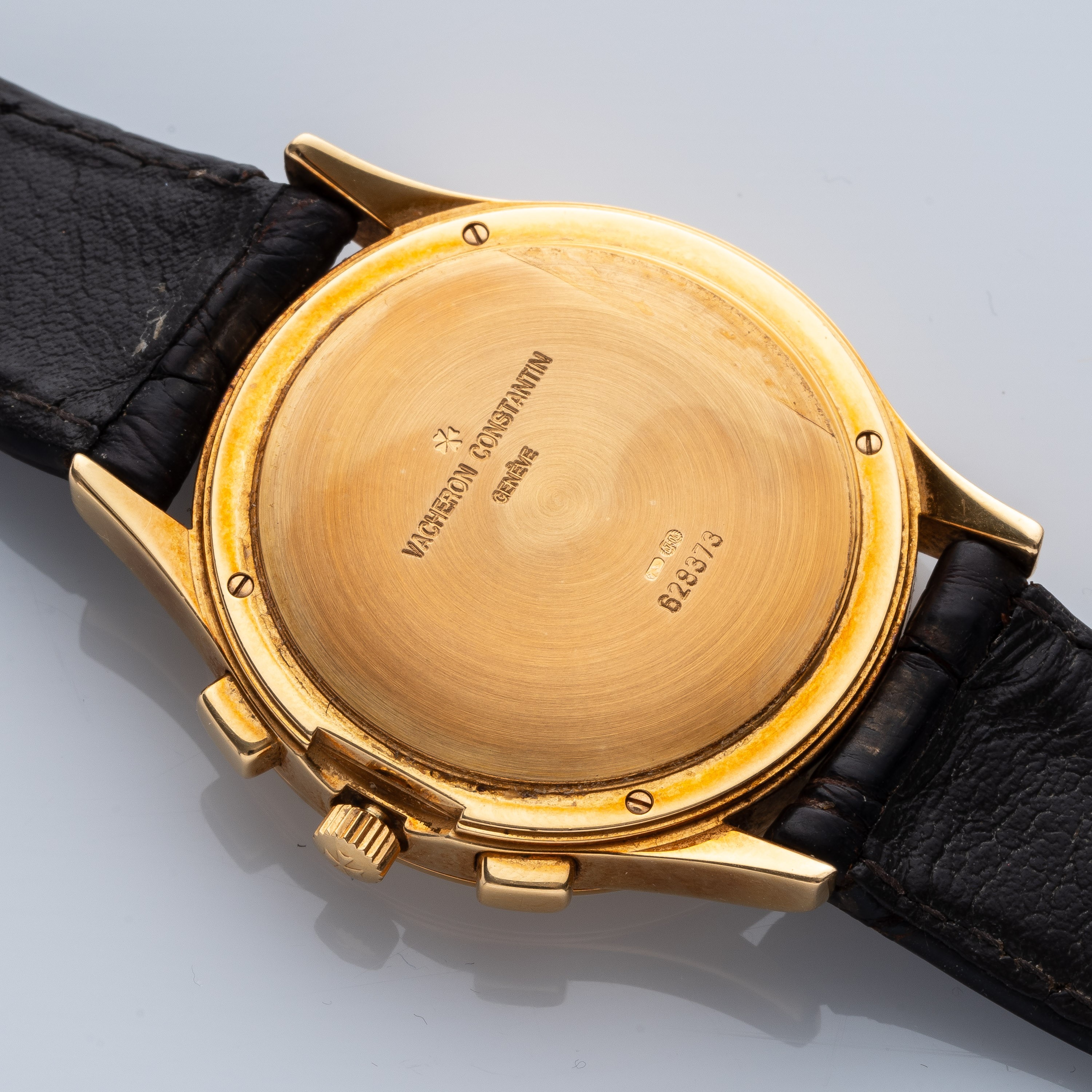 VACHERON CONSTANTIN - HISTORIQUE CHRONOCRONOGRAFO A CARICA AUTOMATICA IN ORO GIALLO 18KT CON DATA...