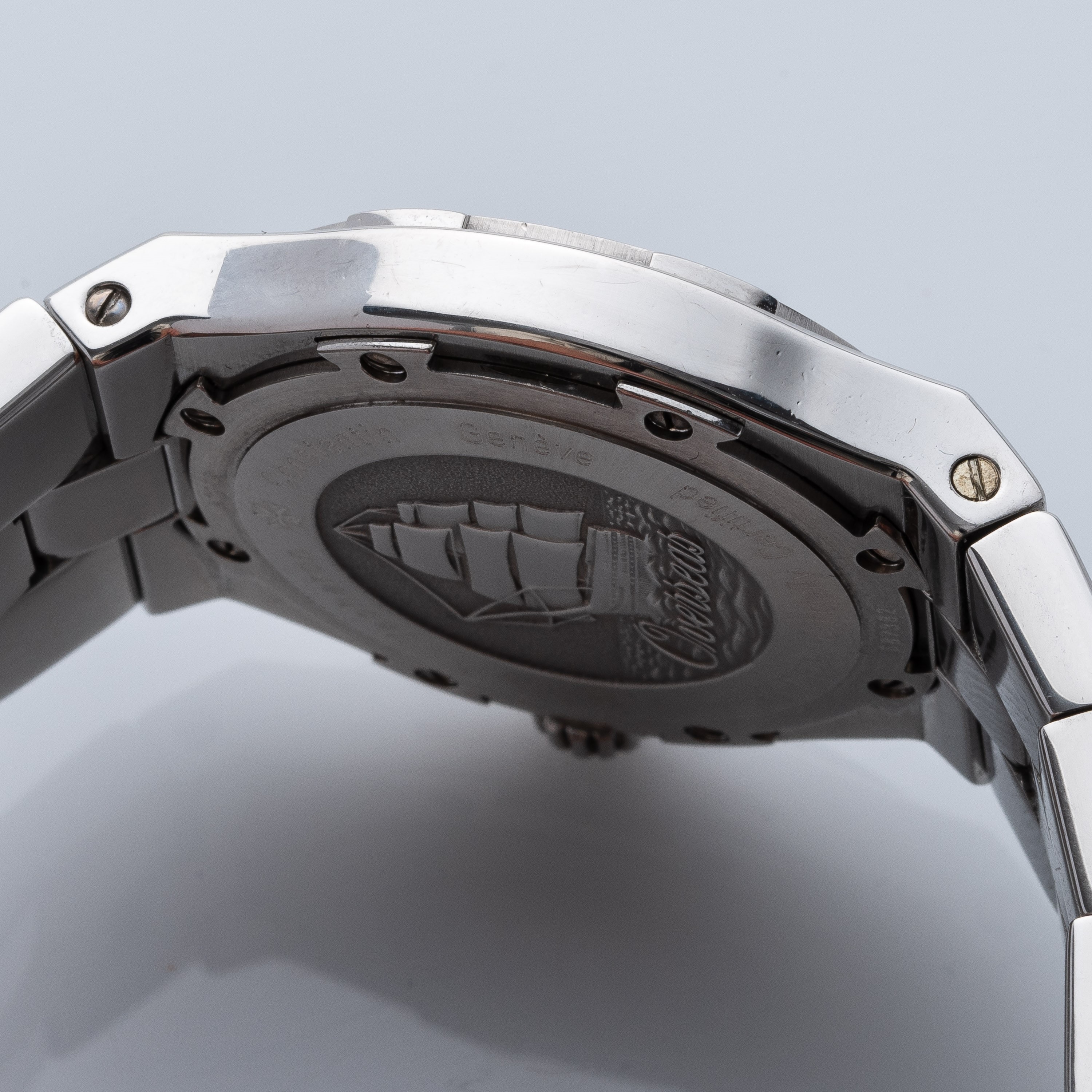 VACHERON CONSTANTIN - OVERSEASOROLOGIO SOLO TEMPO A CARICA AUTOMATICA IN ACCIAIO CON QUADRANTE BL...