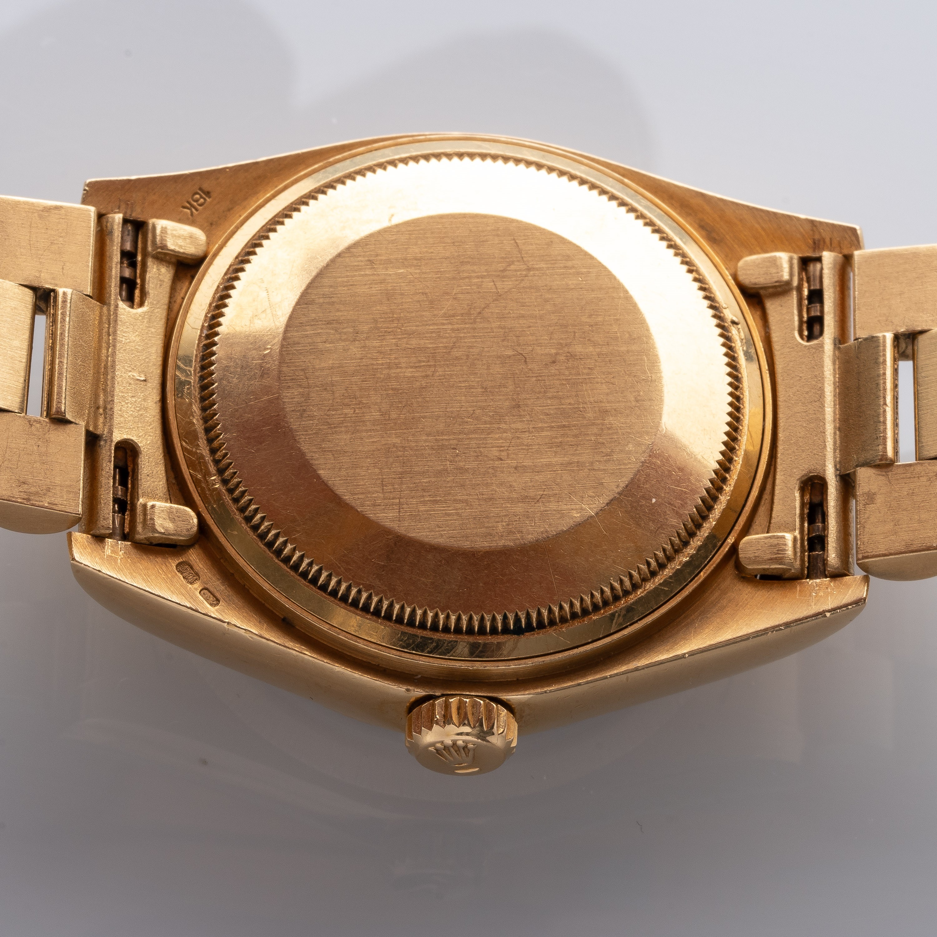 ROLEX - DAY DATE OROLOGIO DAY DATE A CARICA AUTOMATICA IN ORO GIALLO 18KT, BRACCIALE PRESIDENT, L...