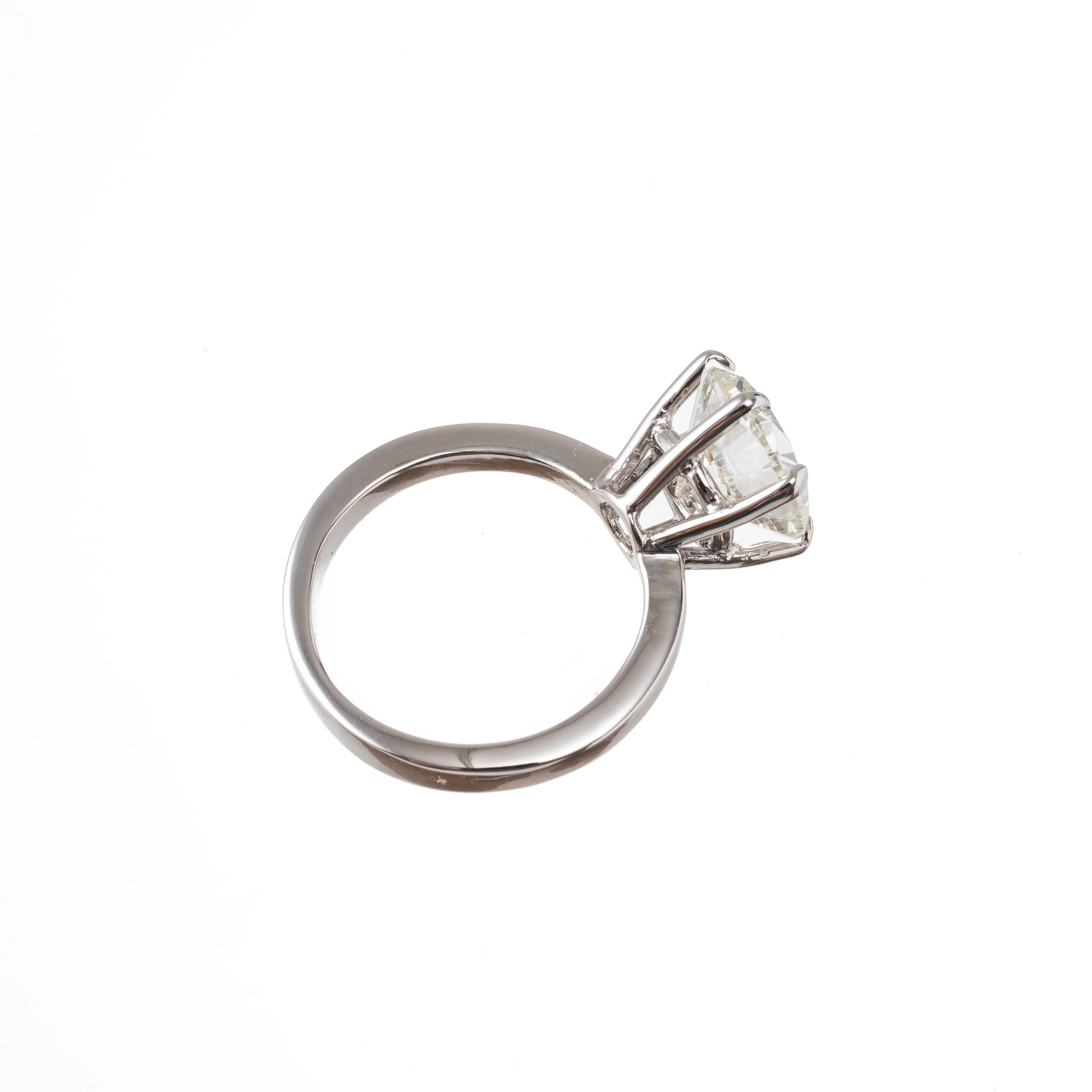 ANELLO IN ORO BIANCO 18 KT CON DIAMANTE