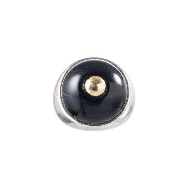 POMELLATO - ANELLO IN ARGENTO ANELLO IN ARGENTO CON PIETRE SINTETICHE COLORATIE INTERCAMBIABILI