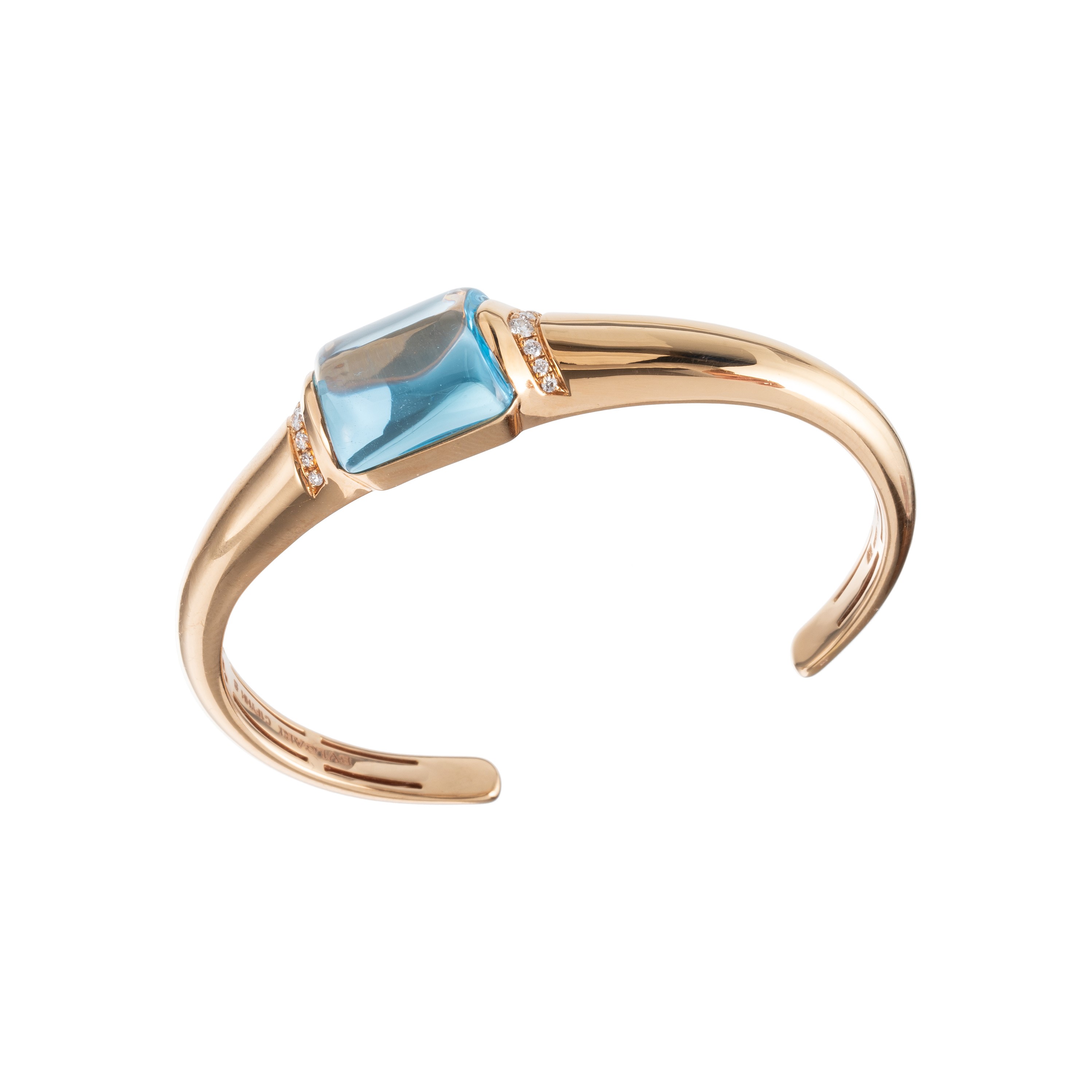 BULGARI - PARURE PARURE IN ORO GIALLO 18KT E QUARZO