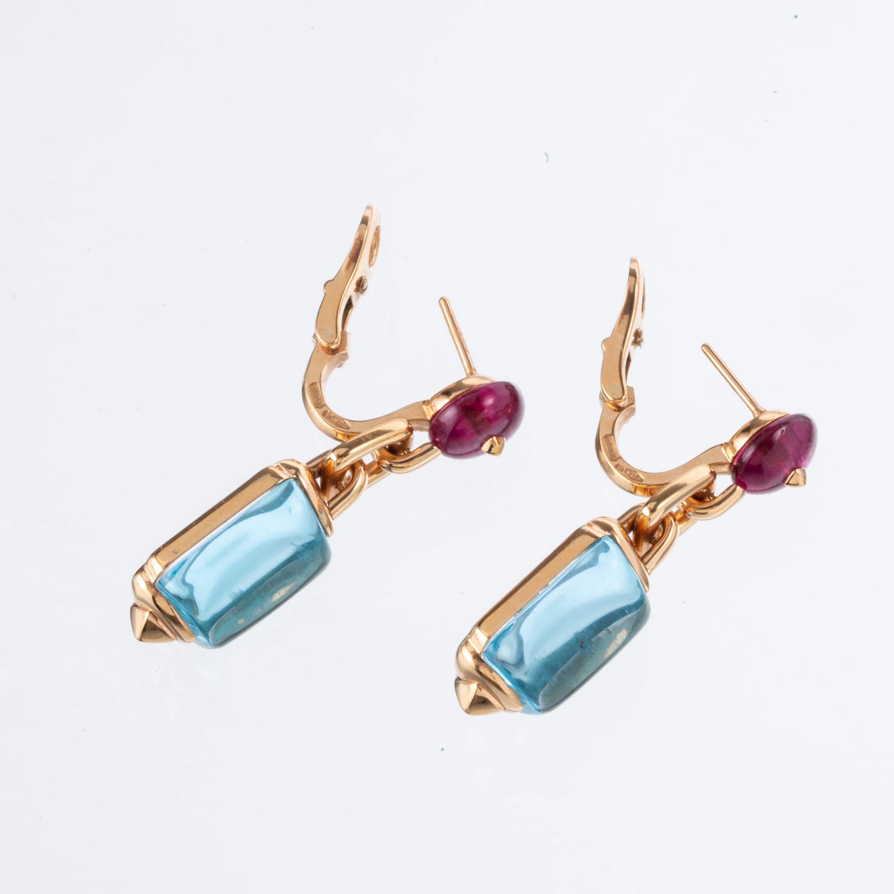 BULGARI - PARURE PARURE IN ORO GIALLO 18KT E QUARZO