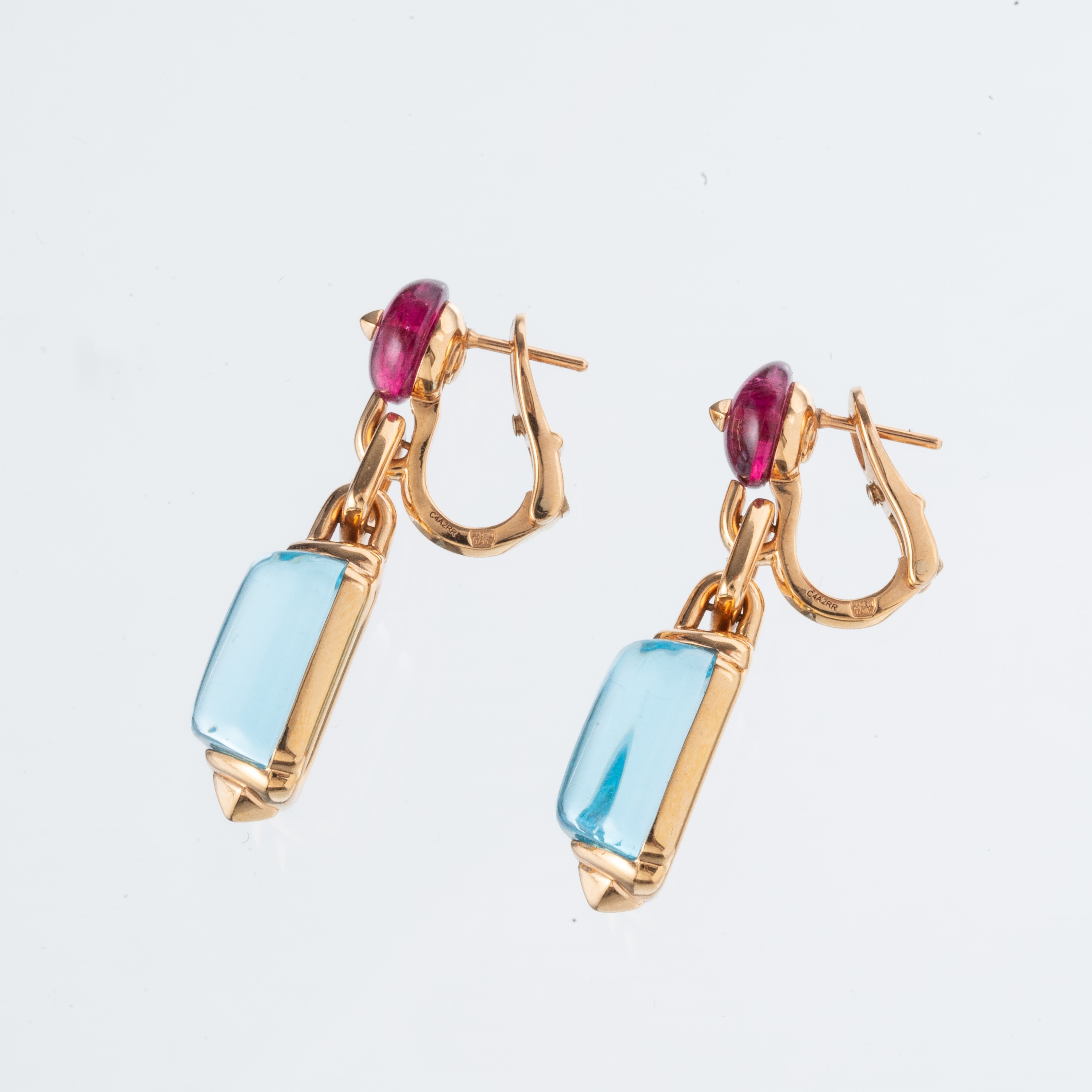 BULGARI - PARURE PARURE IN ORO GIALLO 18KT E QUARZO