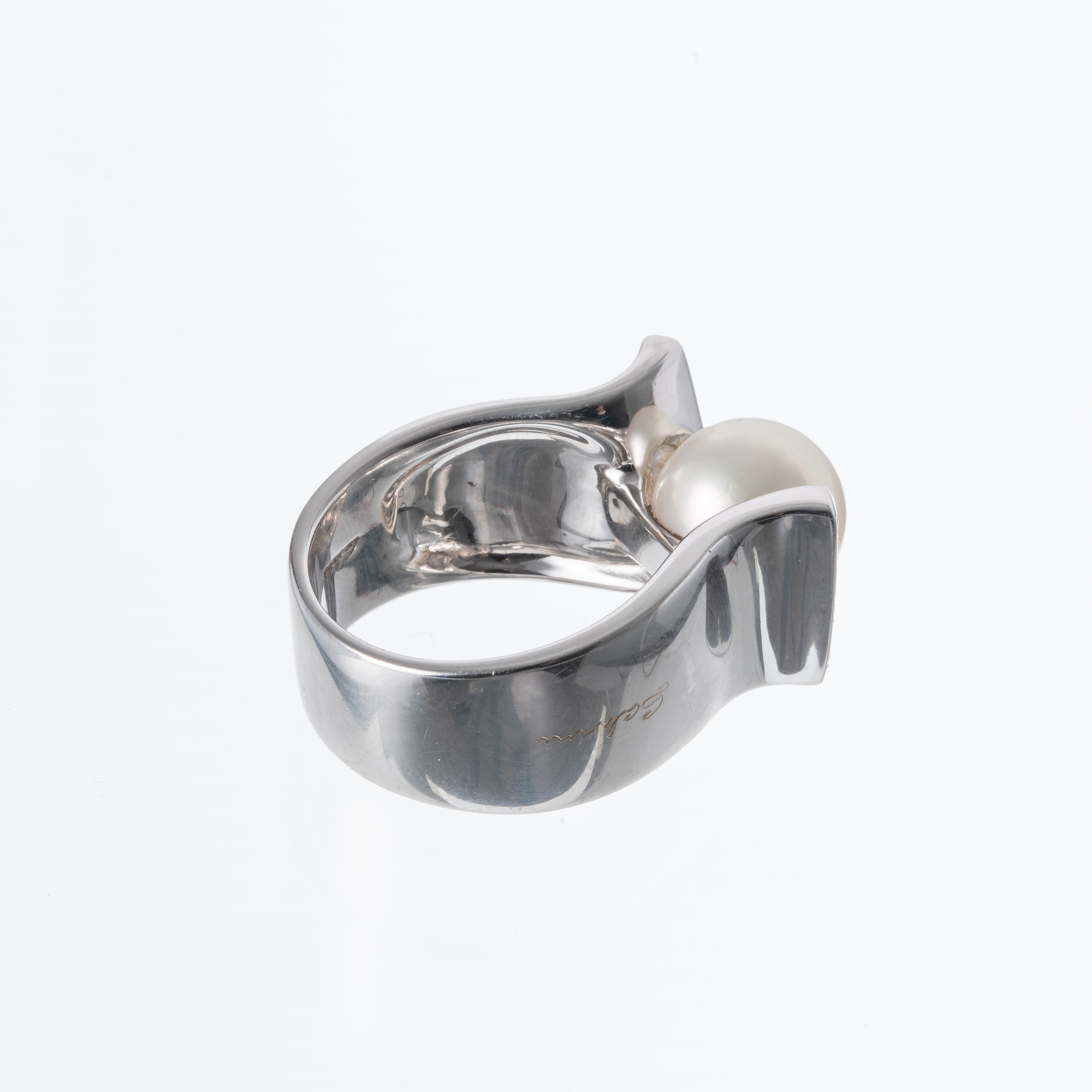 SALVINI - ANELLOANELLO IN ORO 18 KT CON PERLA COLTIVATA