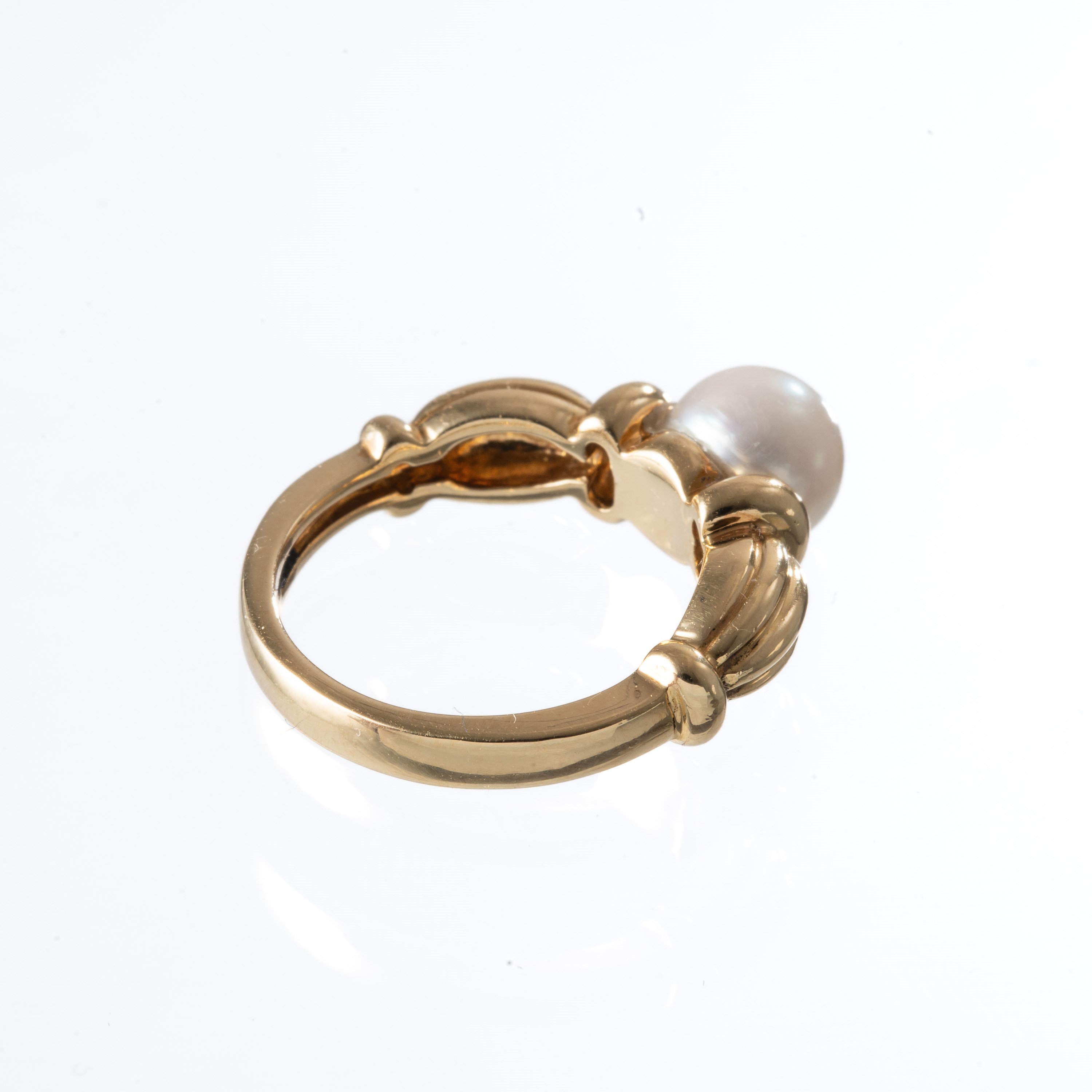 TIFFANY- ANELLO ANELLO TIFFANY IN ORO GIALLO 18 KT CON PERLA