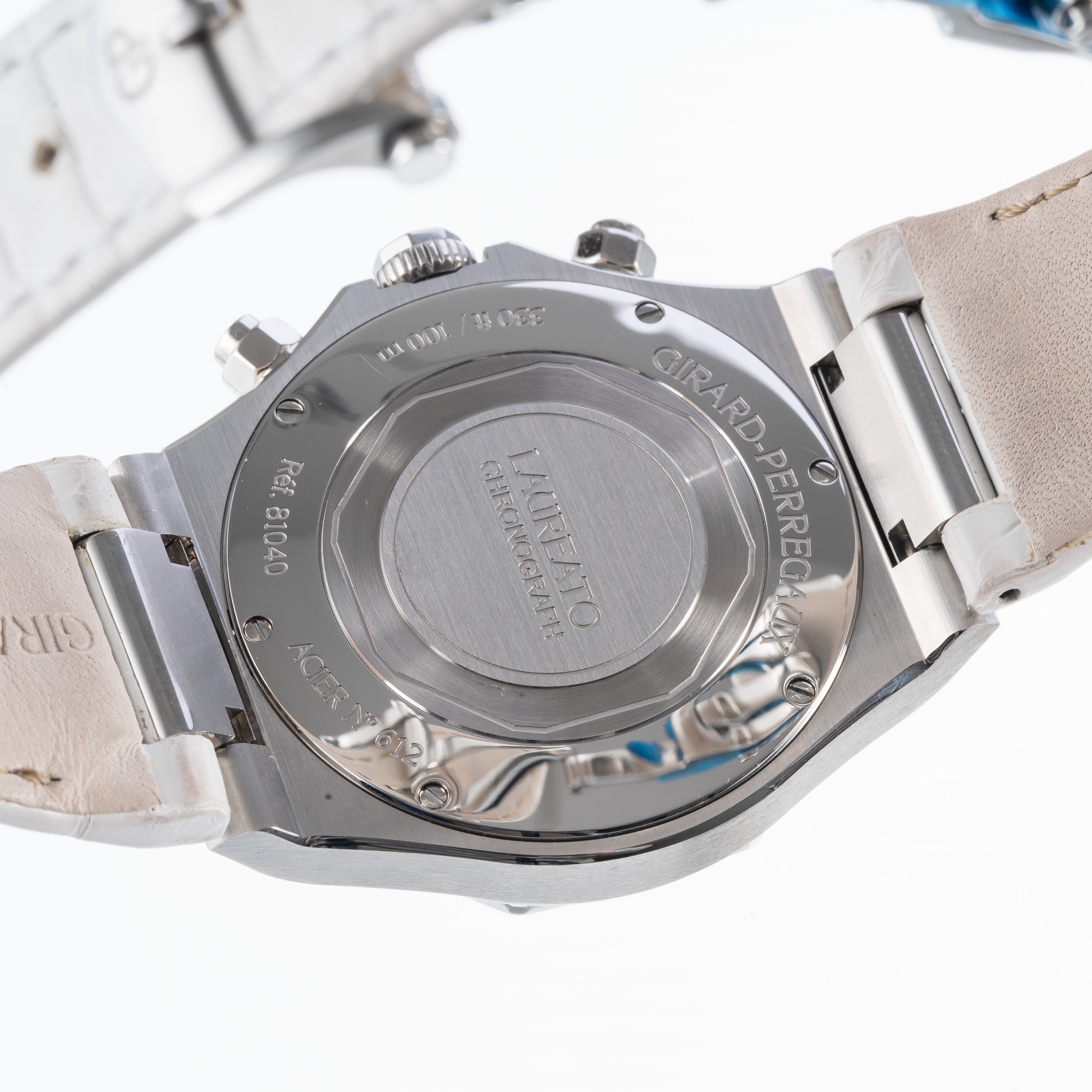 GIRARD PERREGAUX - LAUREATO CHRONOCRONOGRAFO A CARICA AUTOMATICA CON QUADRANTE IN MADREPERLA, GHI...