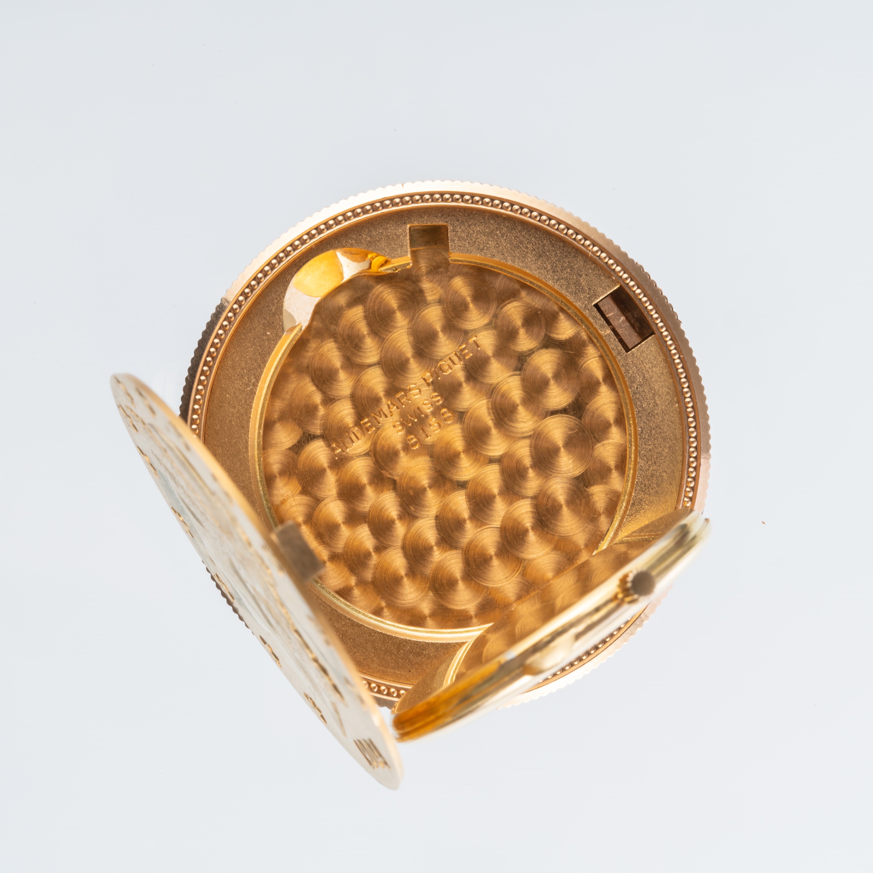 AUDEMARS PIGUET - COINWATCHOROLOGIO A MONETA IN ORO GIALLO 18KT A CARICA MANUALE