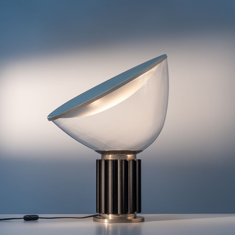 ACHILLE E PIER GIACOMO CASTIGLIONI, LAMPADA DA TAVOLO 'TACCIA'
