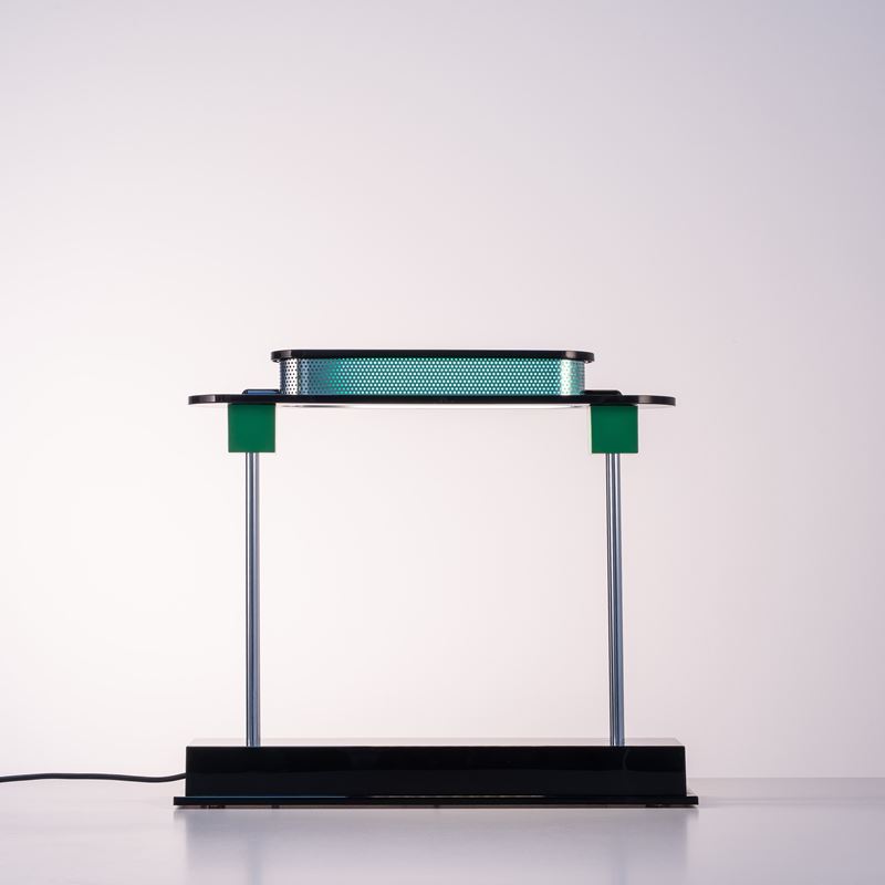 ETTORE SOTTSASS, LAMPADA DA TAVOLO 'PAUSANIA'