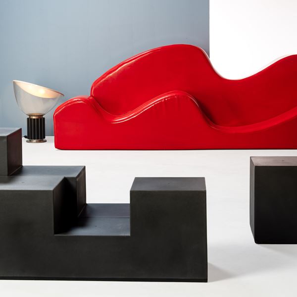 ARCHIZOOM ASSOCIATI, EARLY 'SUPERONDA' MODULAR SOFA