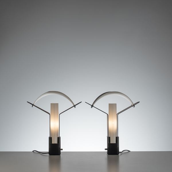Perry King e Santiago Miranda - PERRY KING AND SANTIAGO MIRANDA, PAIR OF 'PALIO' TABLE LAMPS