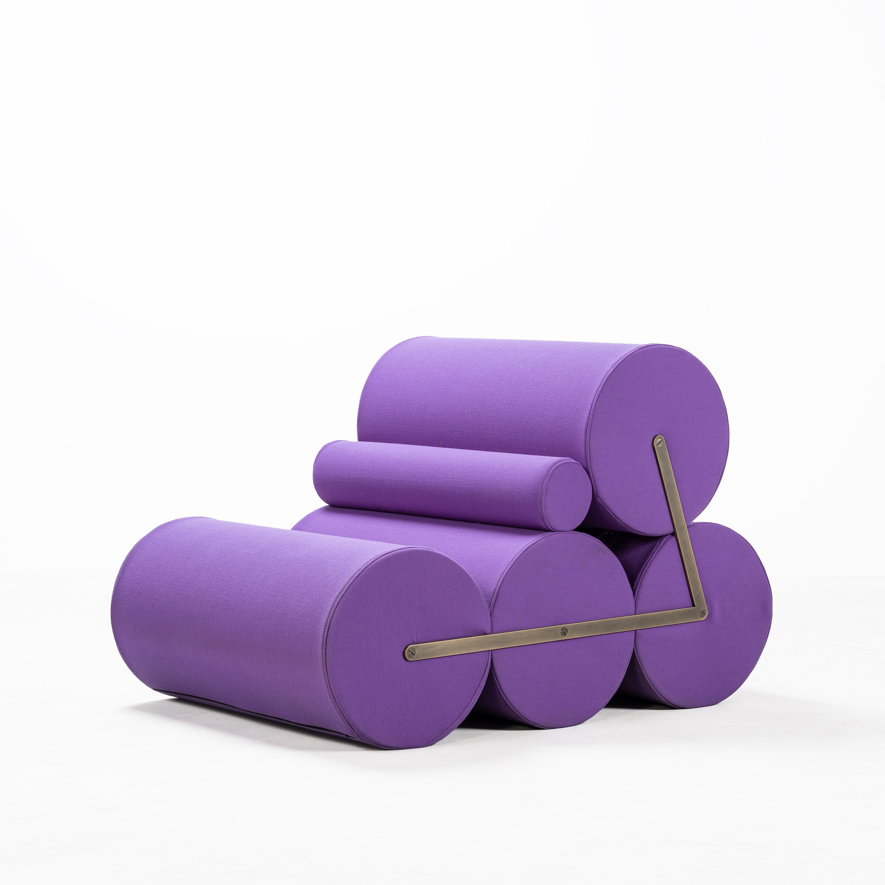 AURO TRIVELLATO, COPPIA DI POLTRONE LOUNGE 5 C