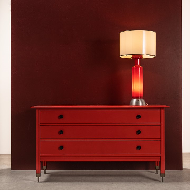 STILNOVO, LAMPADA DA TAVOLO A DOPPIA LUCE